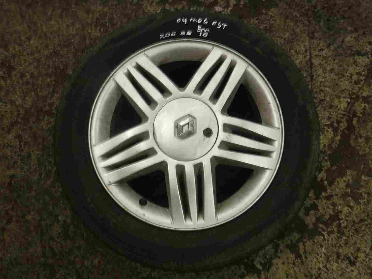 Renault Megane 2002-2008 Reinastella Alloy Wheel   Tyre 205 55 16 5mm