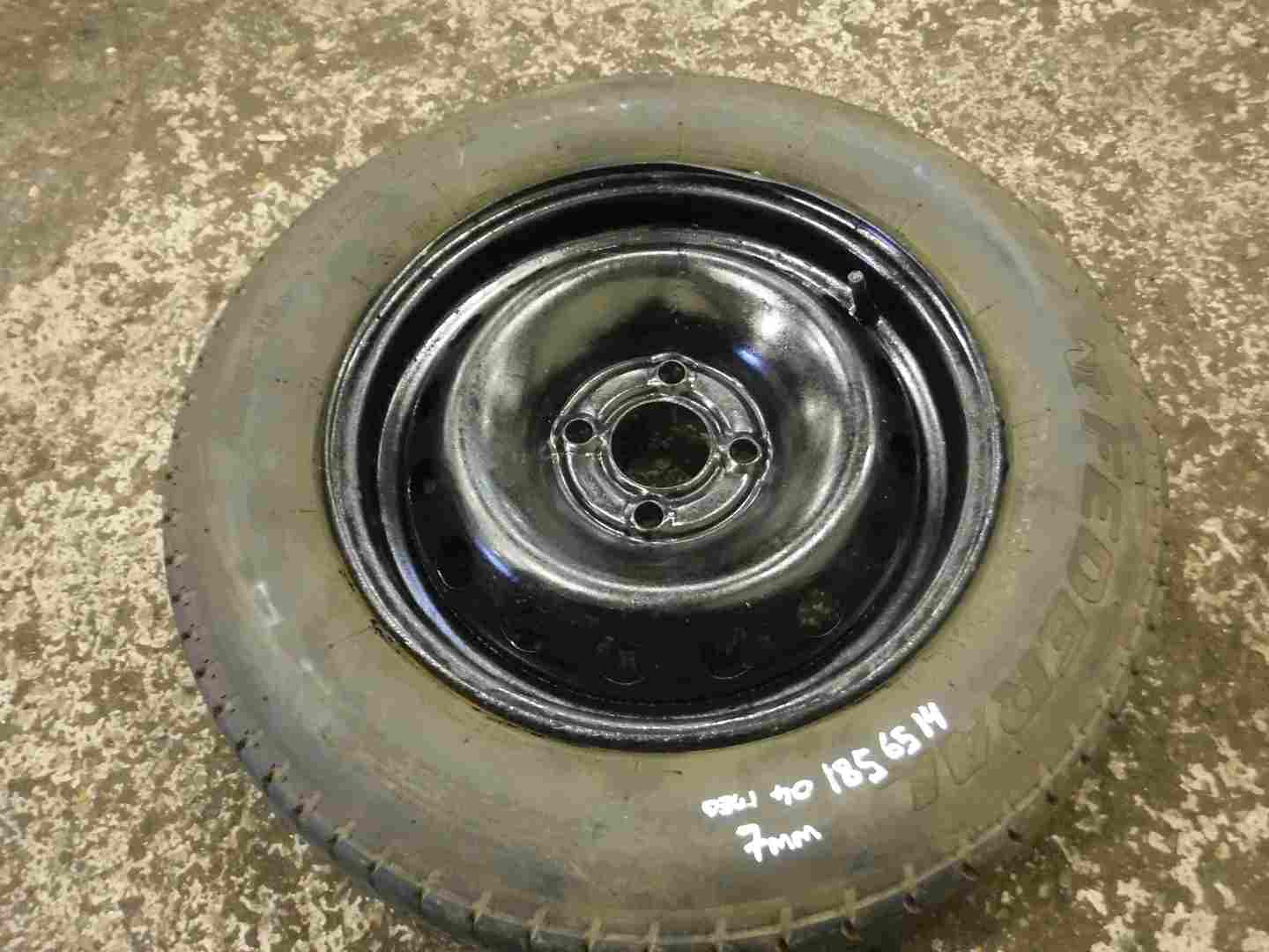 Renault Megane 2002-2008 Steel Wheel Rim + Tyre 185 65 14 7mm Tread