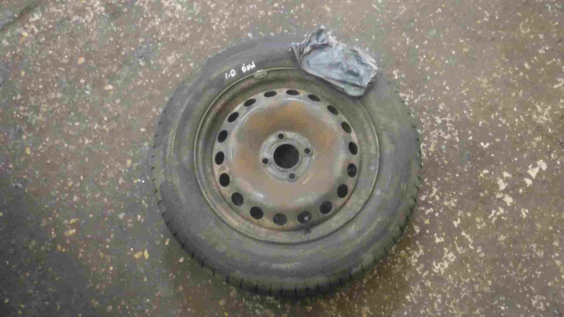 Renault Megane 2002-2008 Steel Wheel Rim + Tyre 195 65 15 7mm Tread