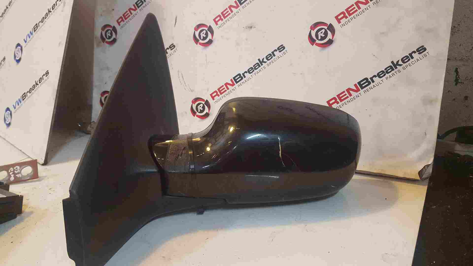 Thumb 3 Renault Megane 2003-2009 Passenger Ns Wing Mirror Black 676