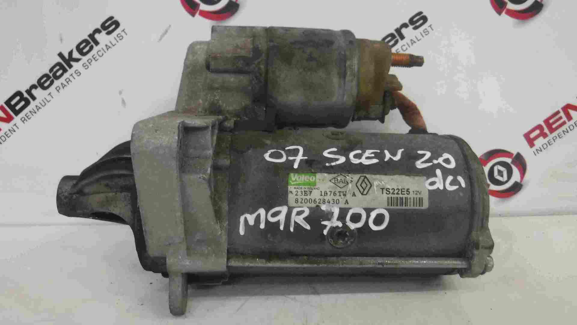 Renault Megane 2006-2008 2.0 175 dCi Starter Motor 8200628430
