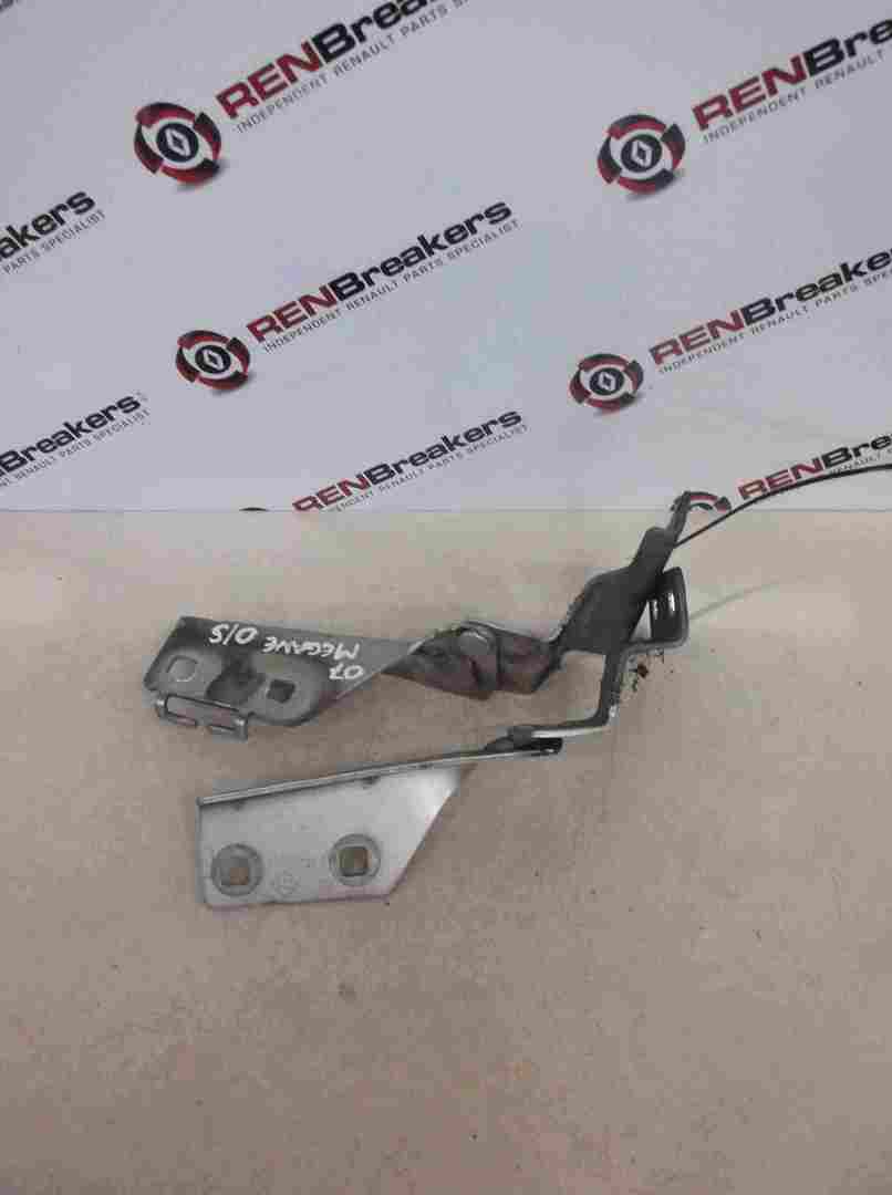 Renault Megane 2006-2008 Bonnet Hinges Silver TED69
