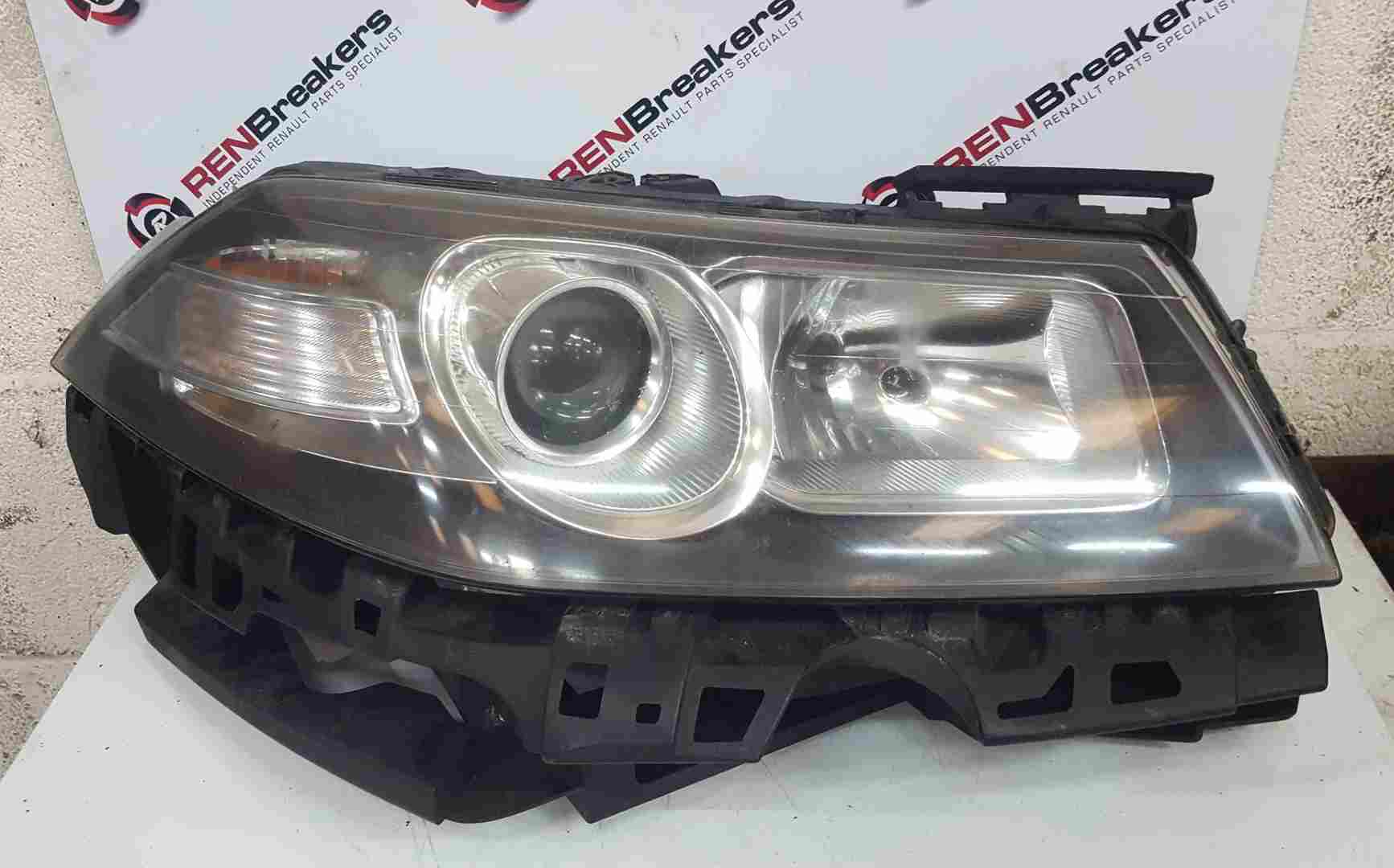 Renault Megane 2006-2008 Drivers OSF Front Headlight Black Backing 7701067023