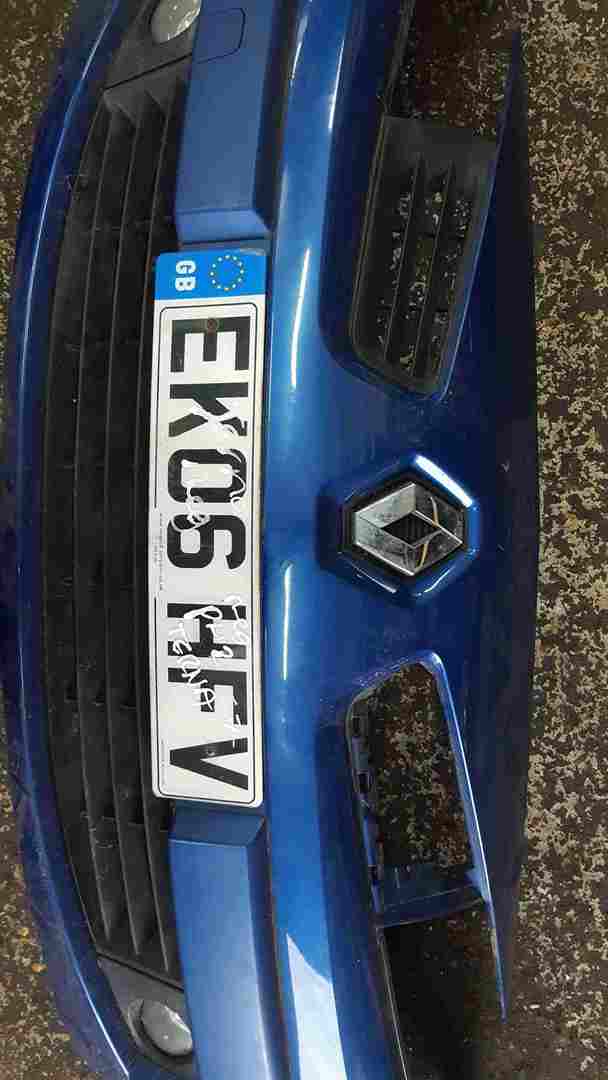 Thumb 3 Renault Megane 2006-2008 Front Bumper Blue TERNA