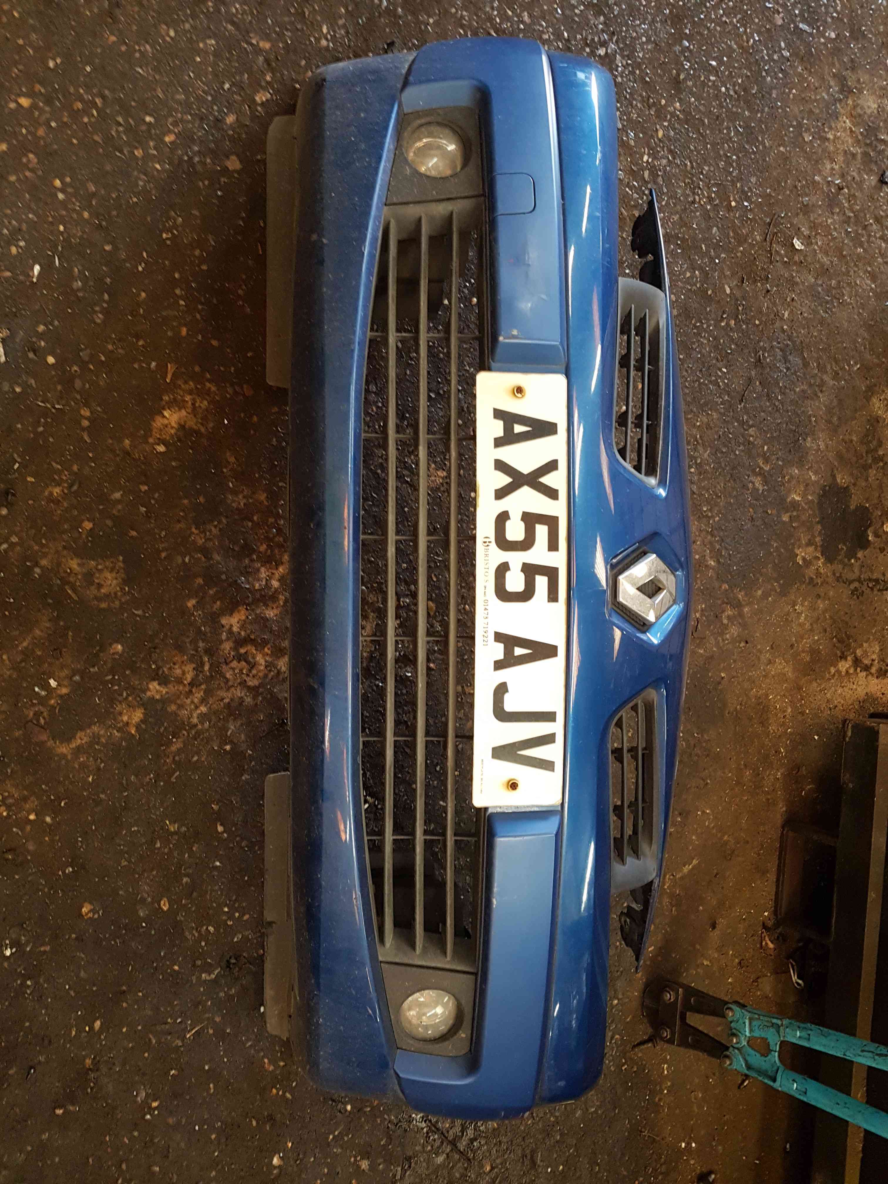 Thumb 6 Renault Megane 2006-2008 Front Bumper Blue Terna Facelift