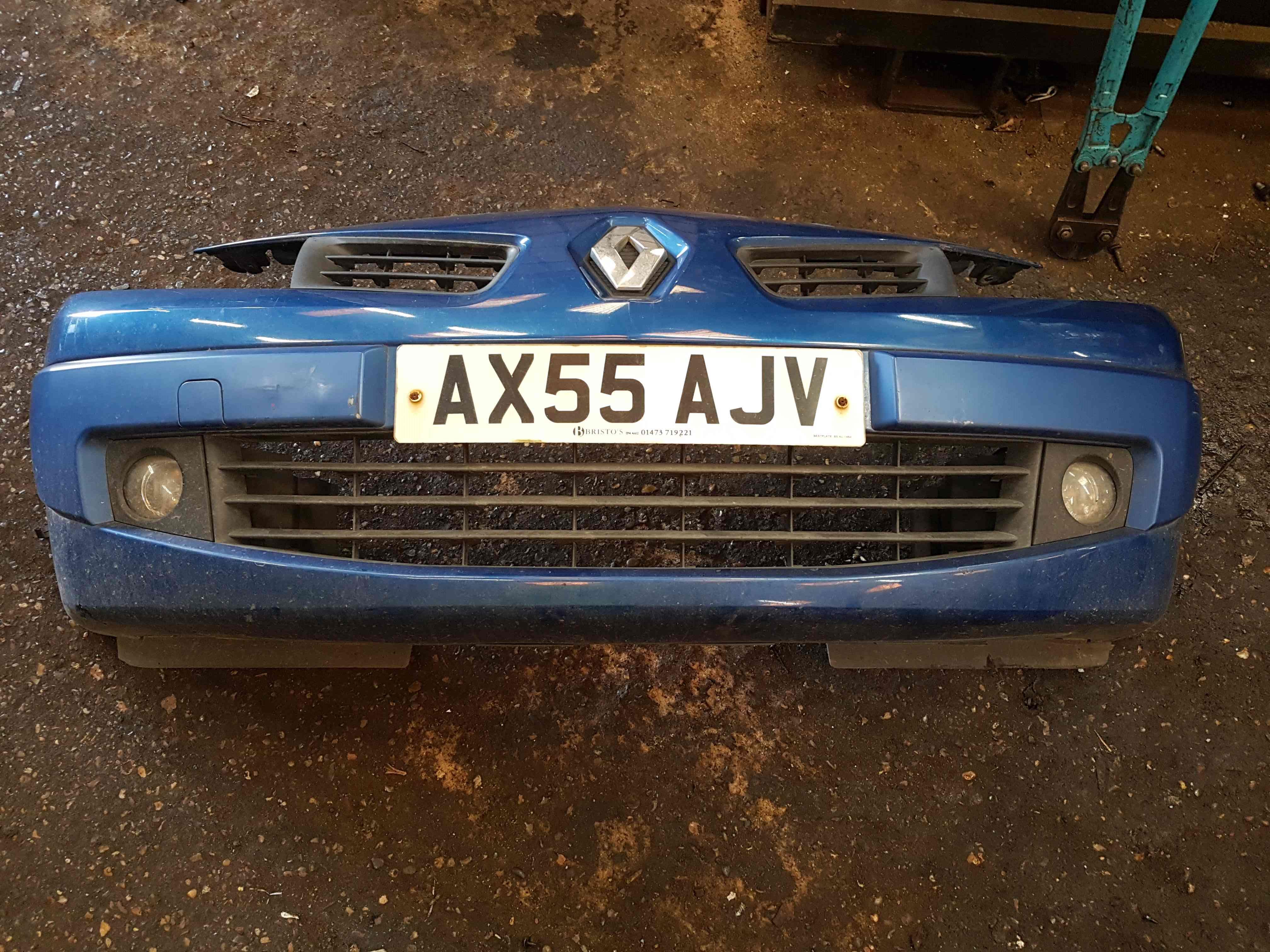 Thumb 7 Renault Megane 2006-2008 Front Bumper Blue Terna Facelift