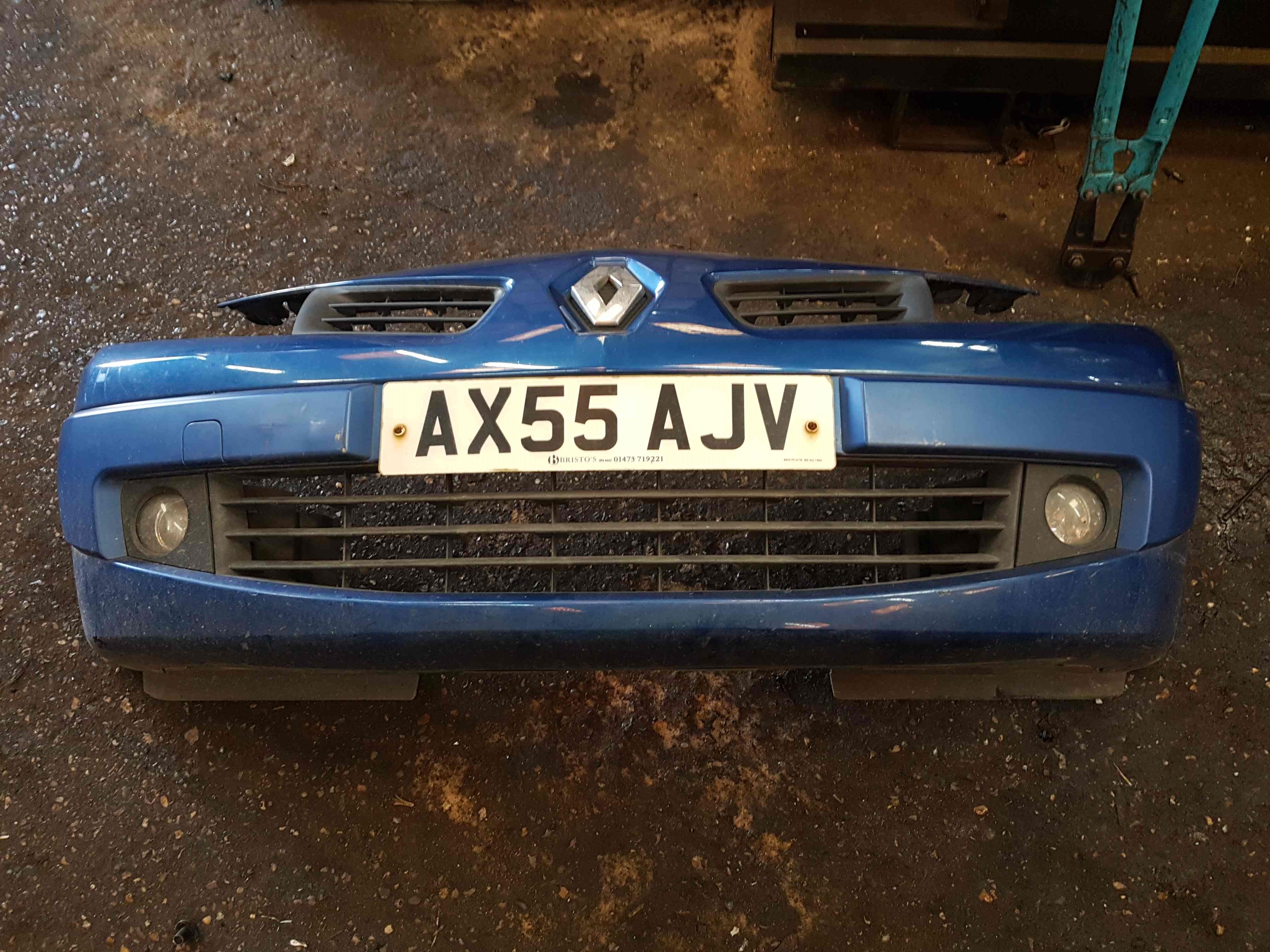 Thumb 2 Renault Megane 2006-2008 Front Bumper Blue Terna Facelift