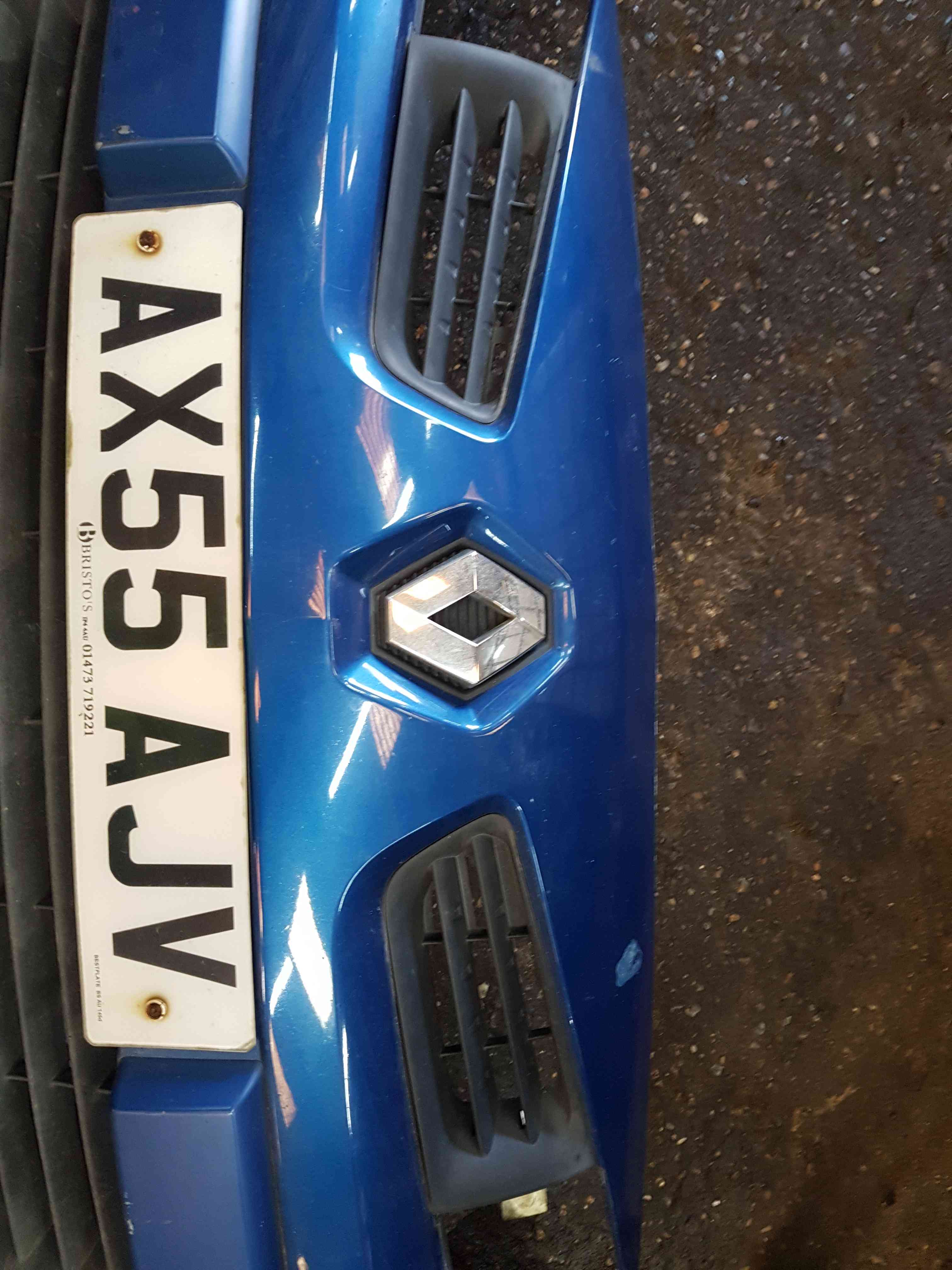 Thumb 4 Renault Megane 2006-2008 Front Bumper Blue Terna Facelift