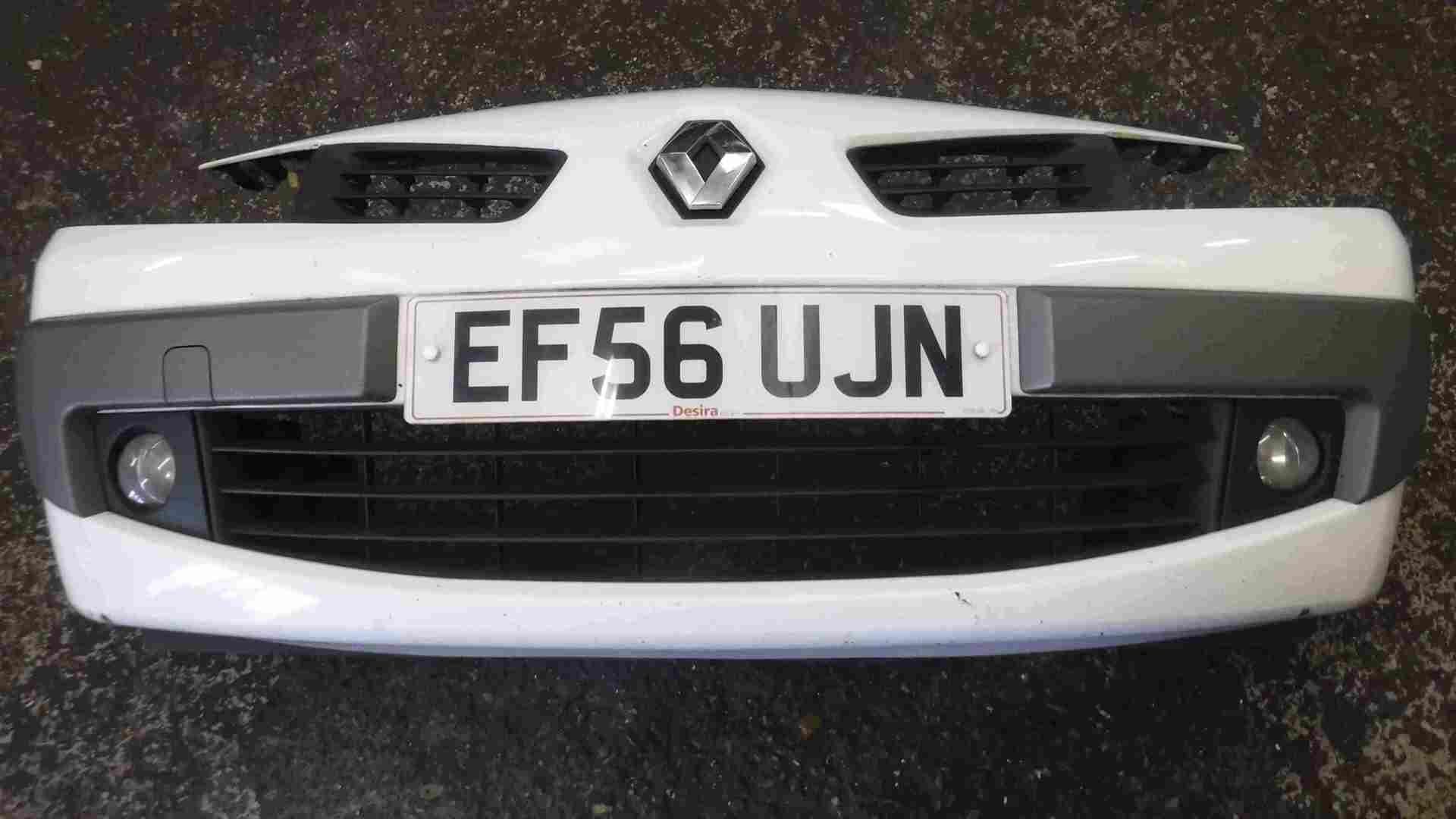 Renault Megane 2006-2008 Front Bumper White FACELIFT