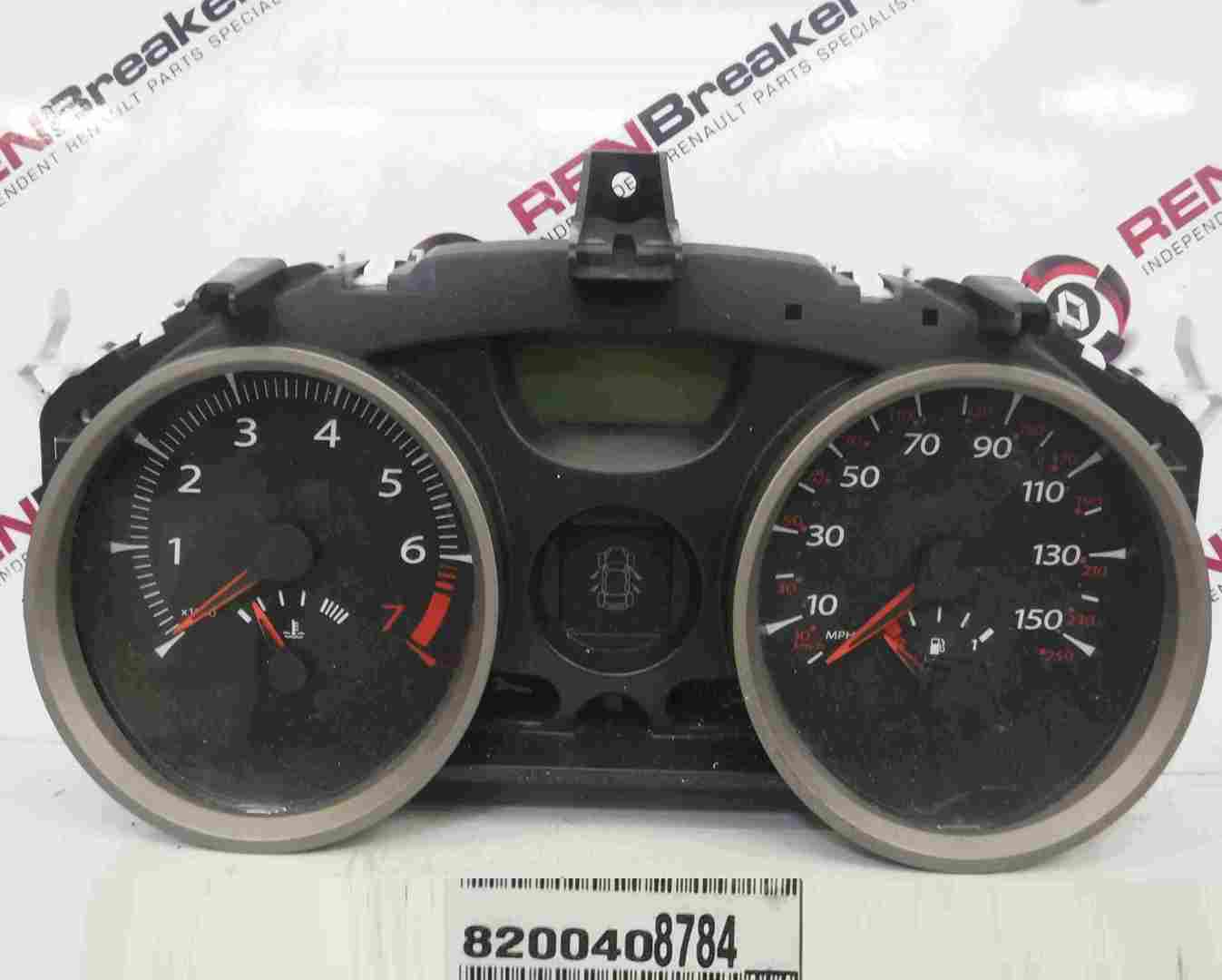 Renault Megane 2006-2008 Instrument Panel Dials 78K Facelift 8200408784