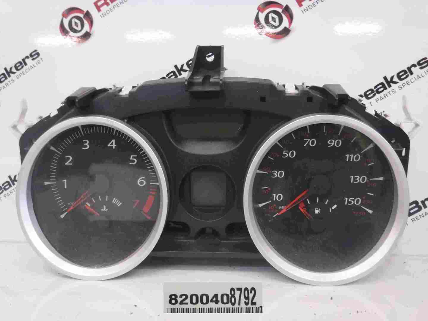 Renault Megane 2006-2008 Instrument Panel Dials Clocks Speedo 55K 8200408792