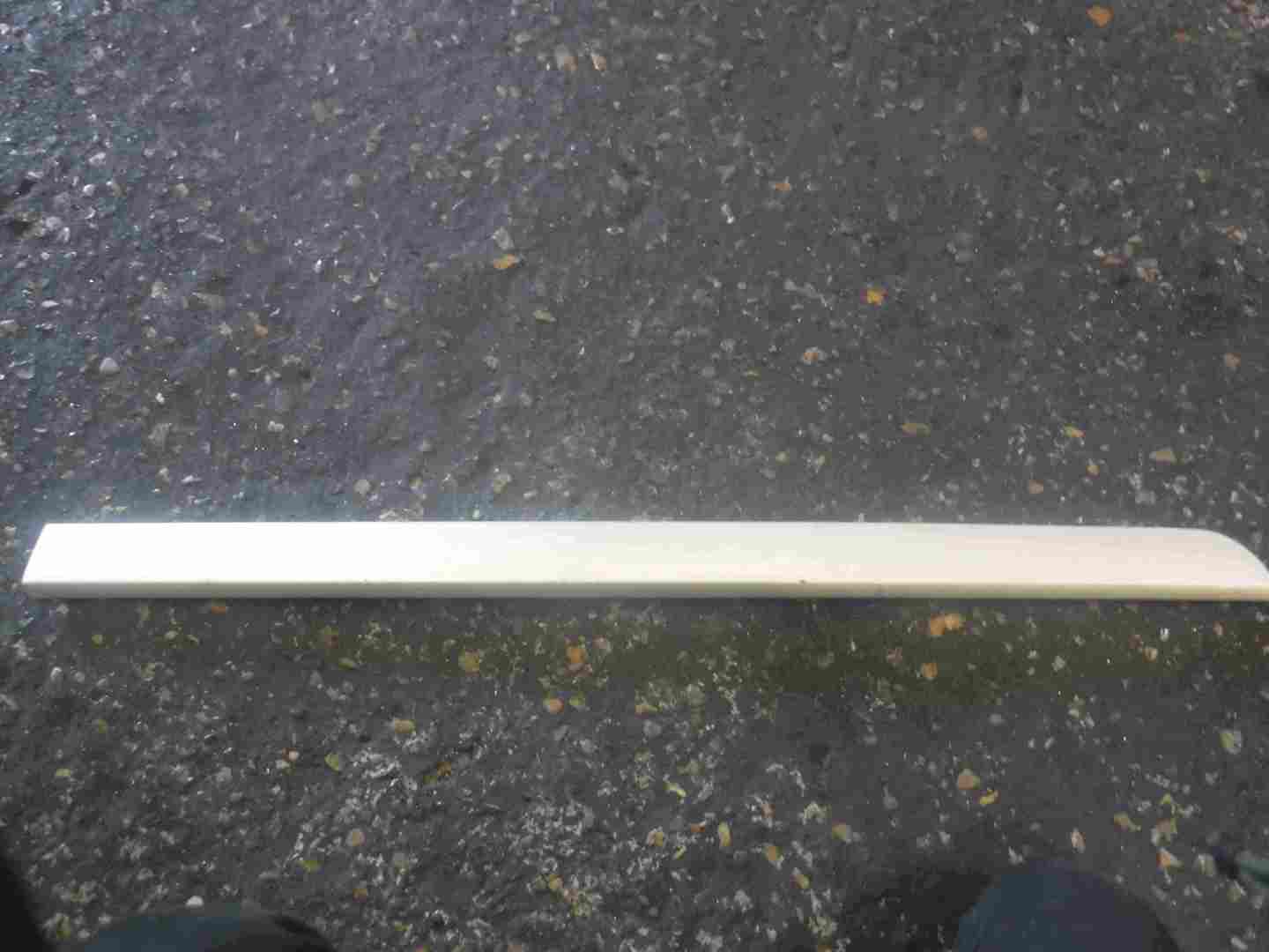Renault Megane 2006-2008 Passenger NSF Front Door Moulding Silver 5dr