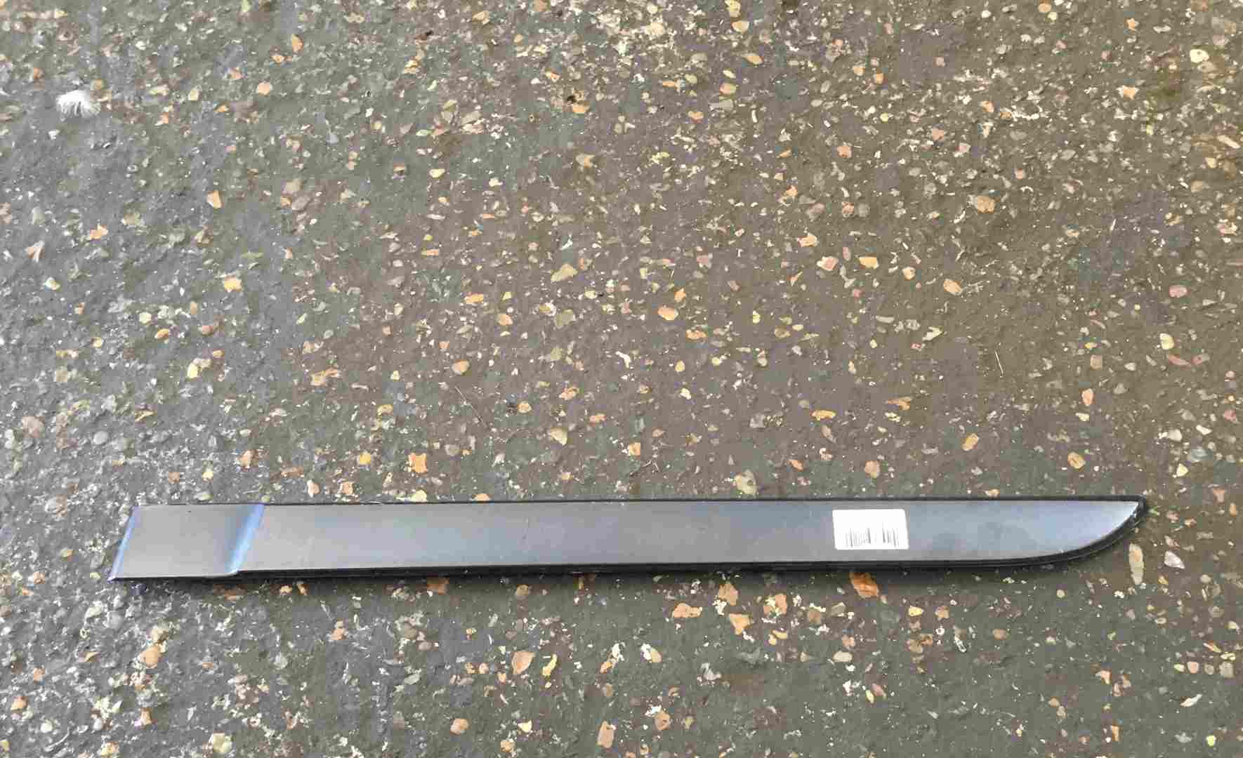 Renault Megane 2006-2008 Passenger NSR Rear Door Moulding Trim 5dr Blue Plastic