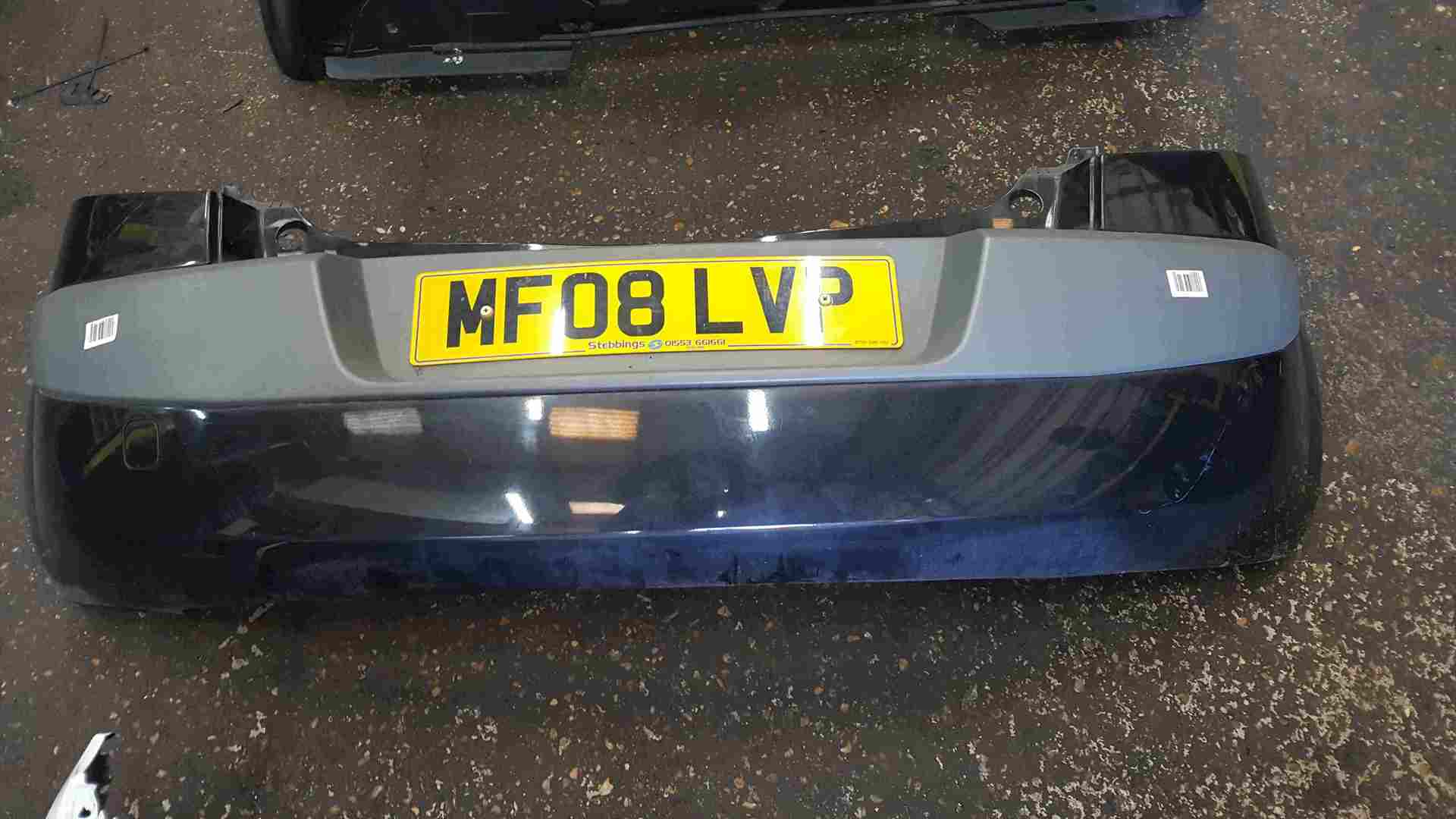 Thumb 4 Renault Megane 2006-2008 Rear Bumper Black 676