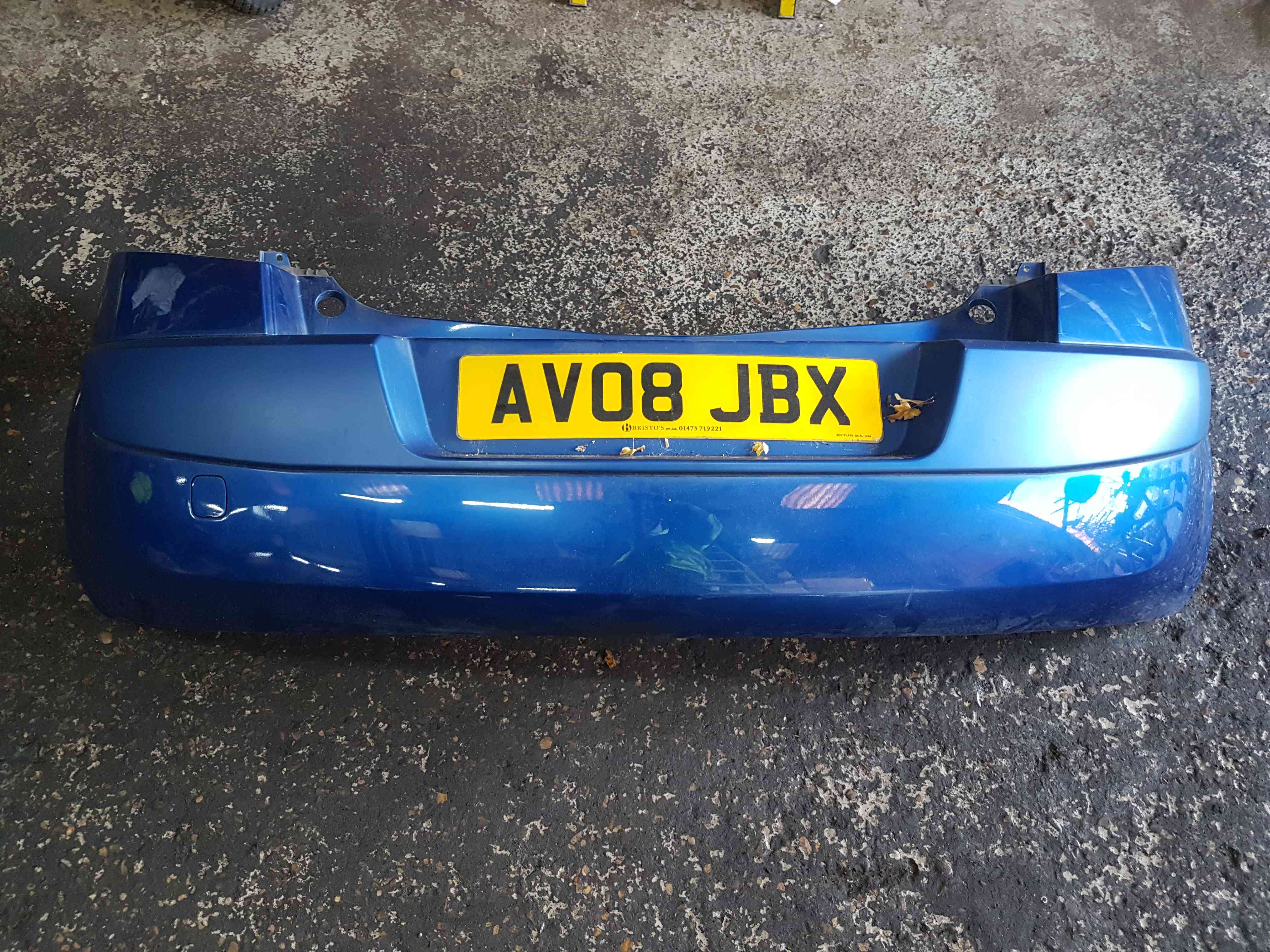 Renault Megane 2006-2008 Rear Bumper Blue Terna Facelift