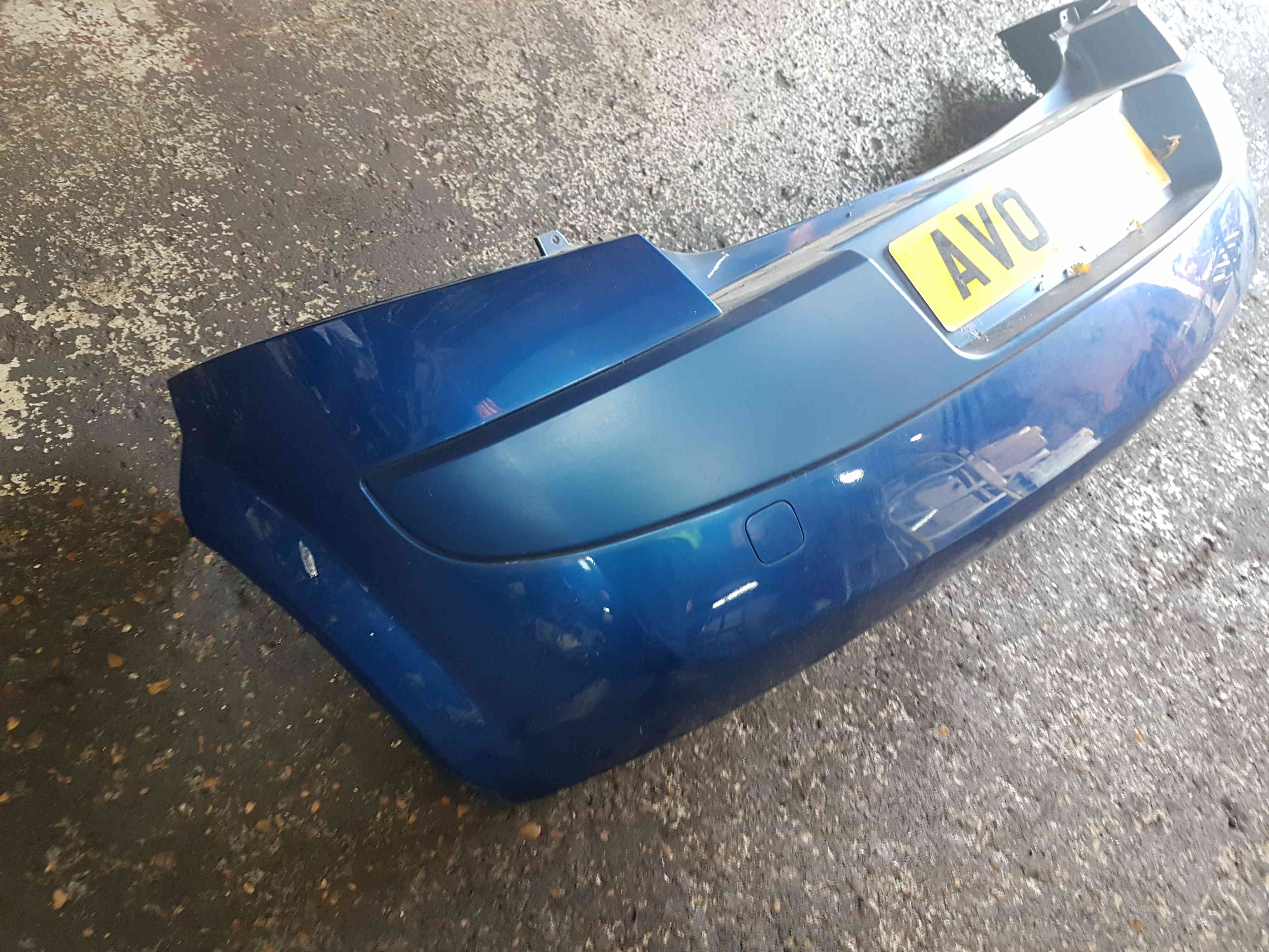 Thumb 2 Renault Megane 2006-2008 Rear Bumper Blue Terna Facelift