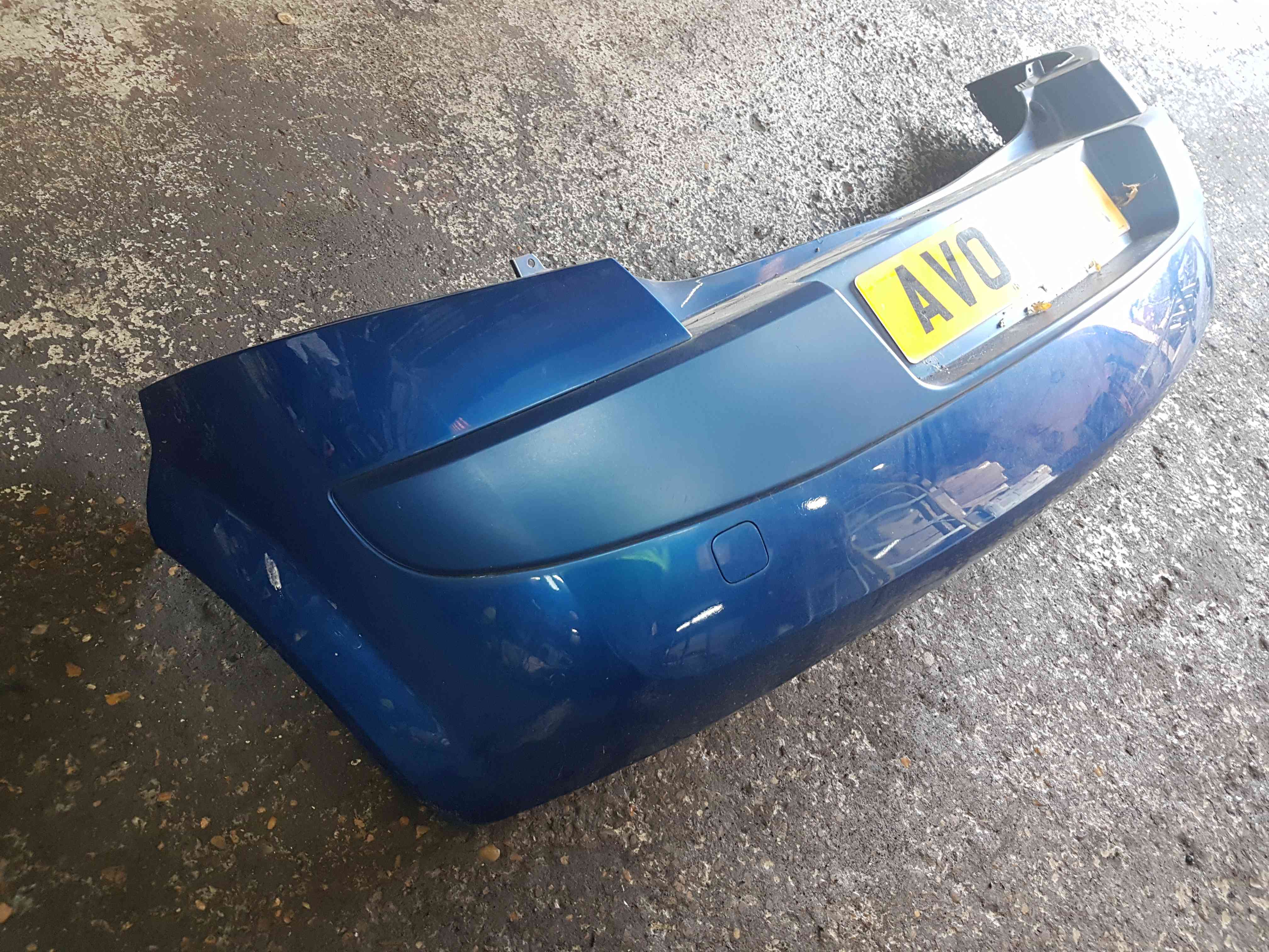 Thumb 3 Renault Megane 2006-2008 Rear Bumper Blue Terna Facelift