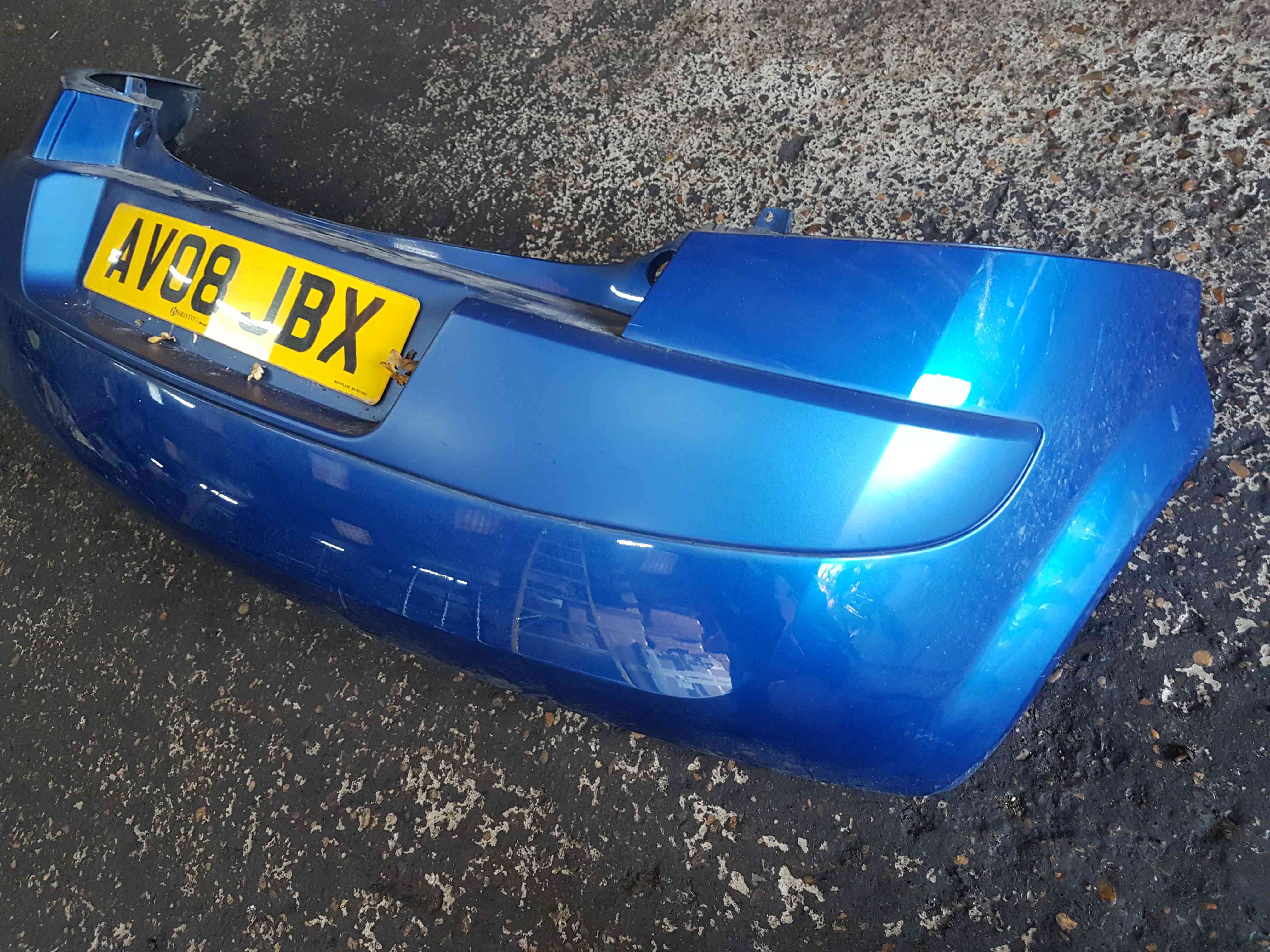 Thumb 4 Renault Megane 2006-2008 Rear Bumper Blue Terna Facelift