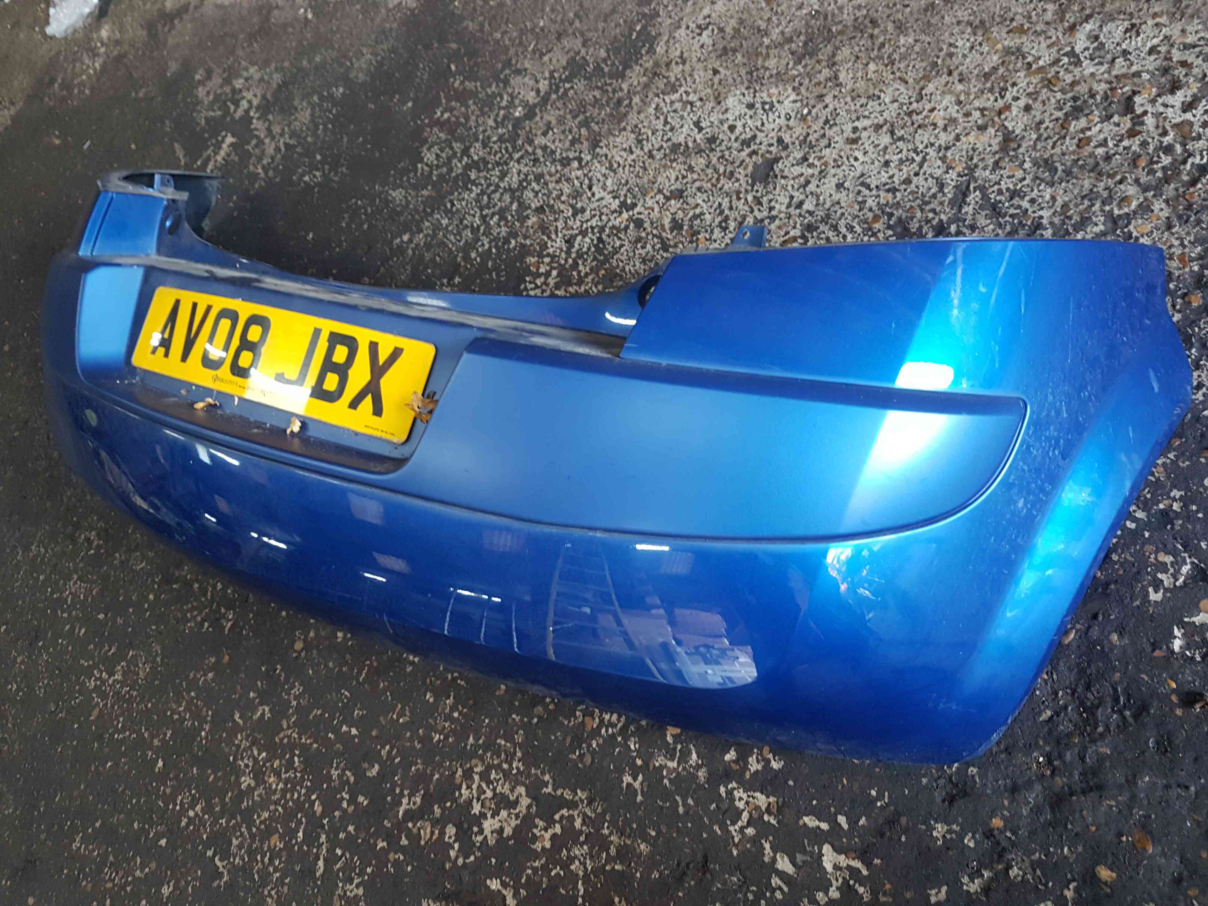 Thumb 5 Renault Megane 2006-2008 Rear Bumper Blue Terna Facelift
