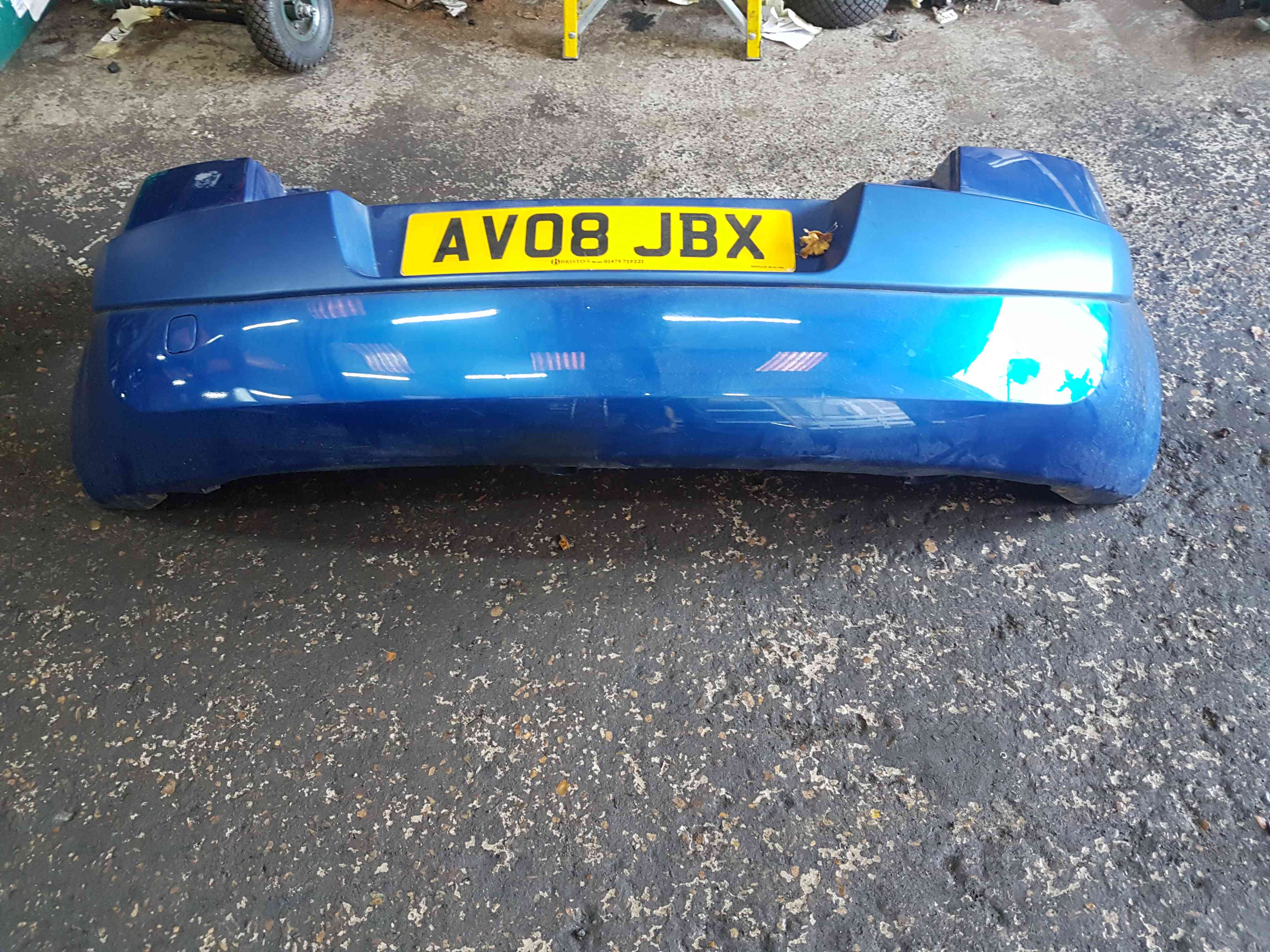 Thumb 6 Renault Megane 2006-2008 Rear Bumper Blue Terna Facelift
