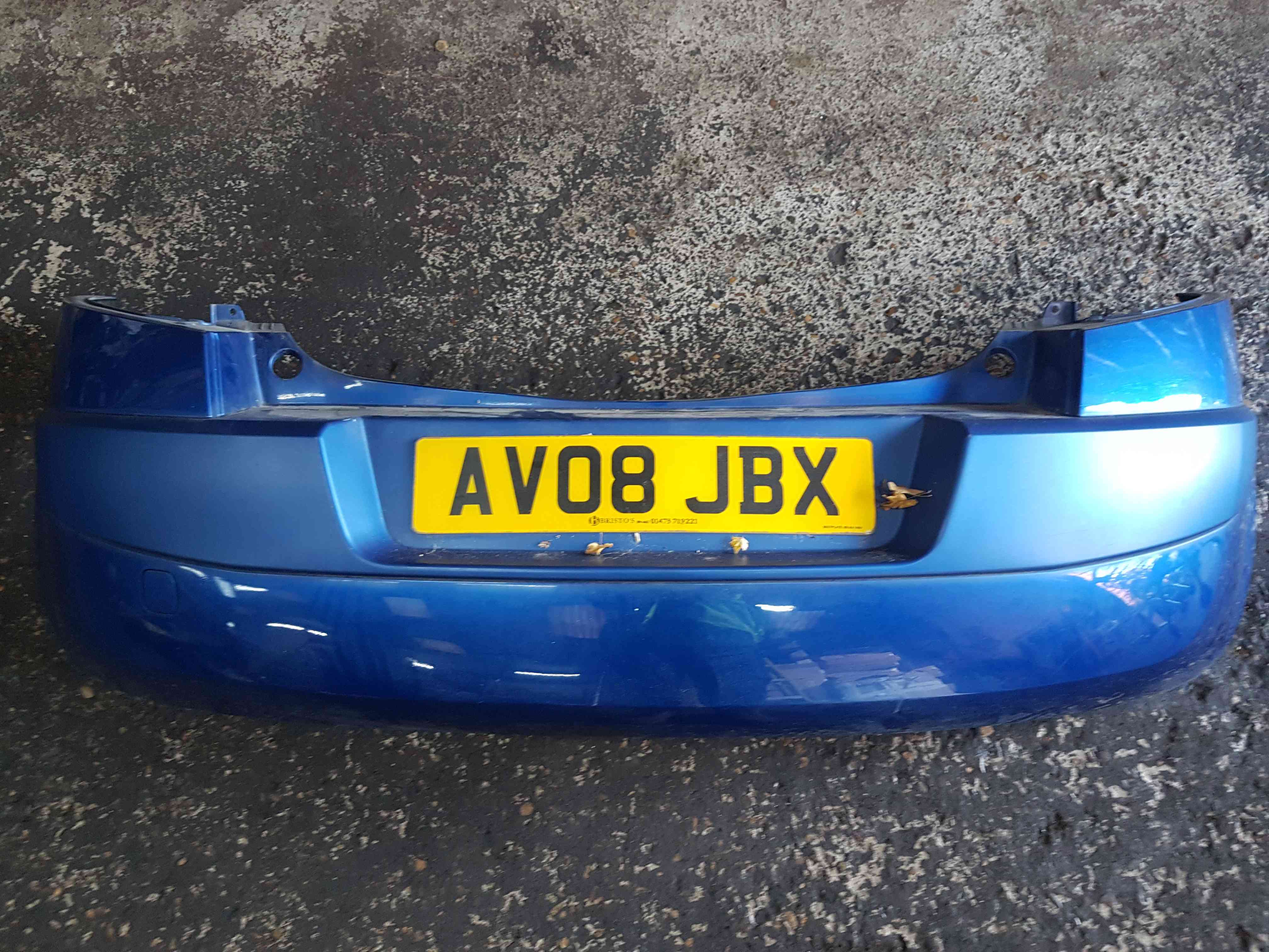 Thumb 7 Renault Megane 2006-2008 Rear Bumper Blue Terna Facelift