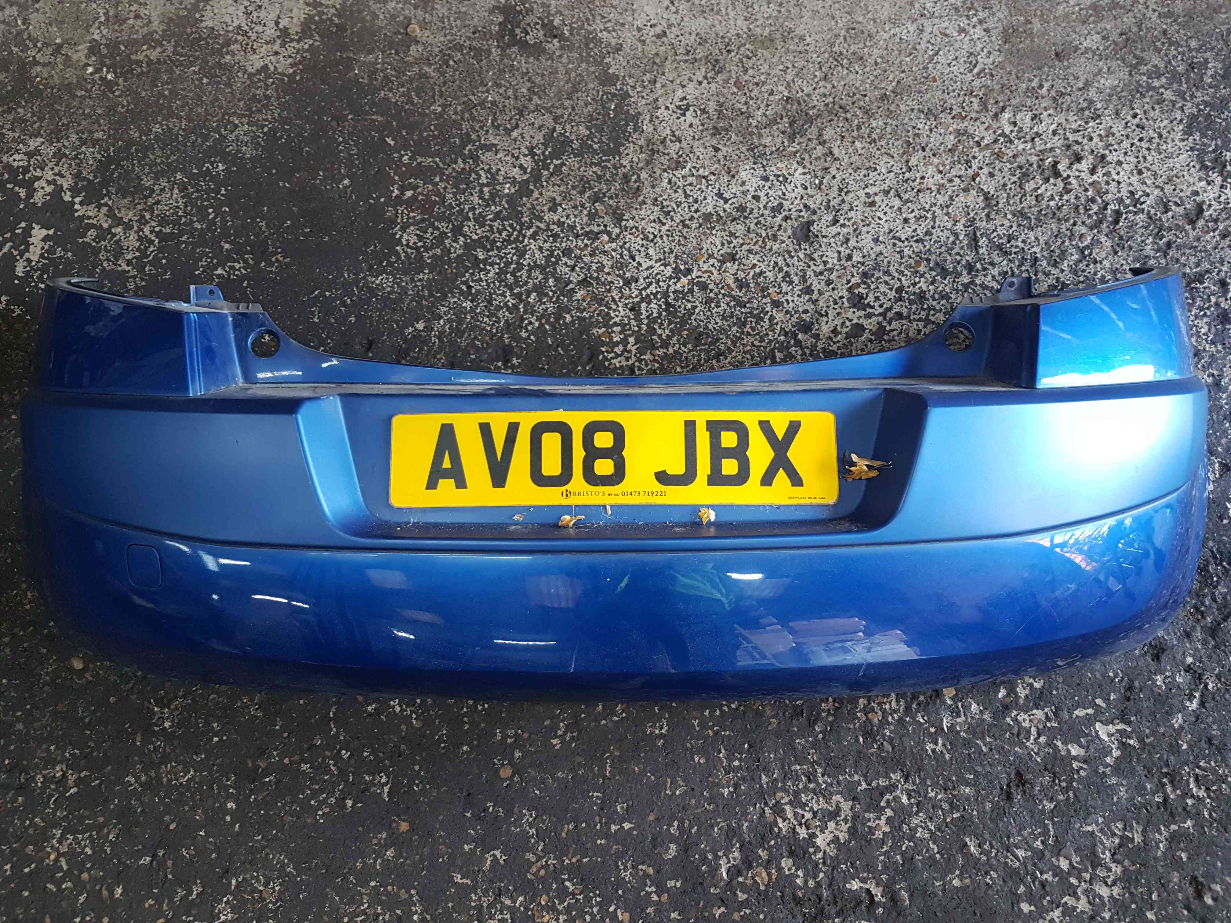 Thumb 8 Renault Megane 2006-2008 Rear Bumper Blue Terna Facelift
