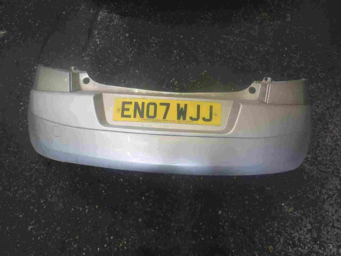 Renault Megane 2006-2008 Rear Bumper Silver Gold TED11