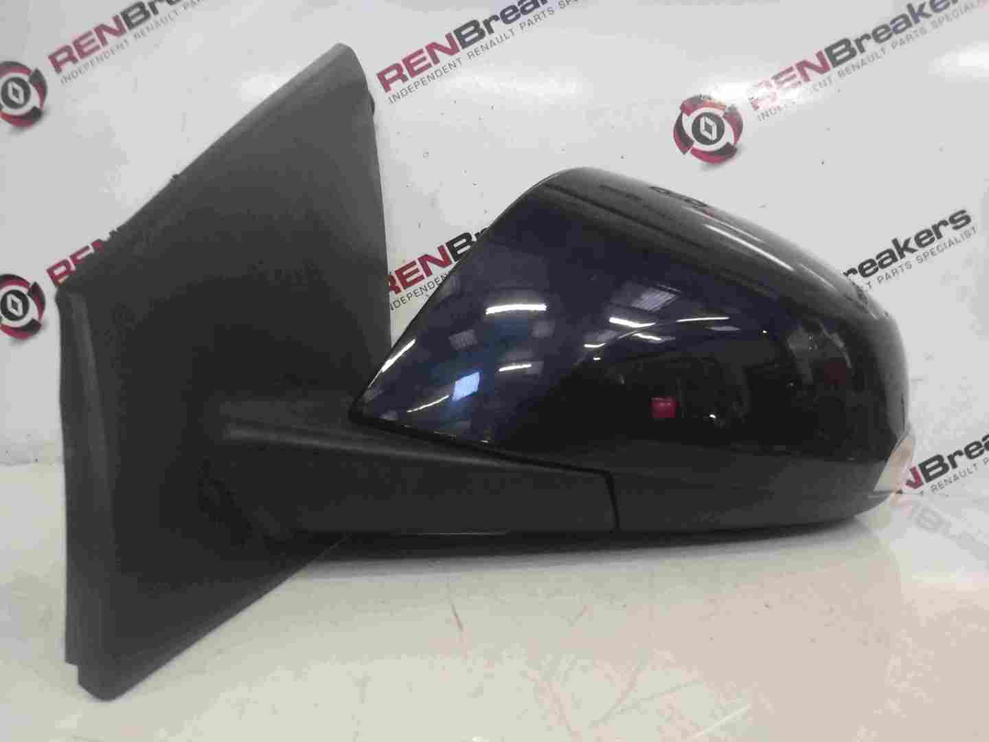 Renault Megane 2008-2014 Passenger NS Wing Mirror Blue NV472