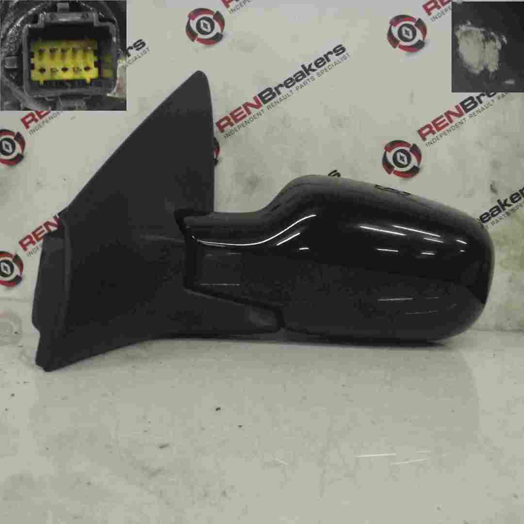 Renault Megane 225 sport 2002-2008 Passenger NS Wing Mirror Black TE267