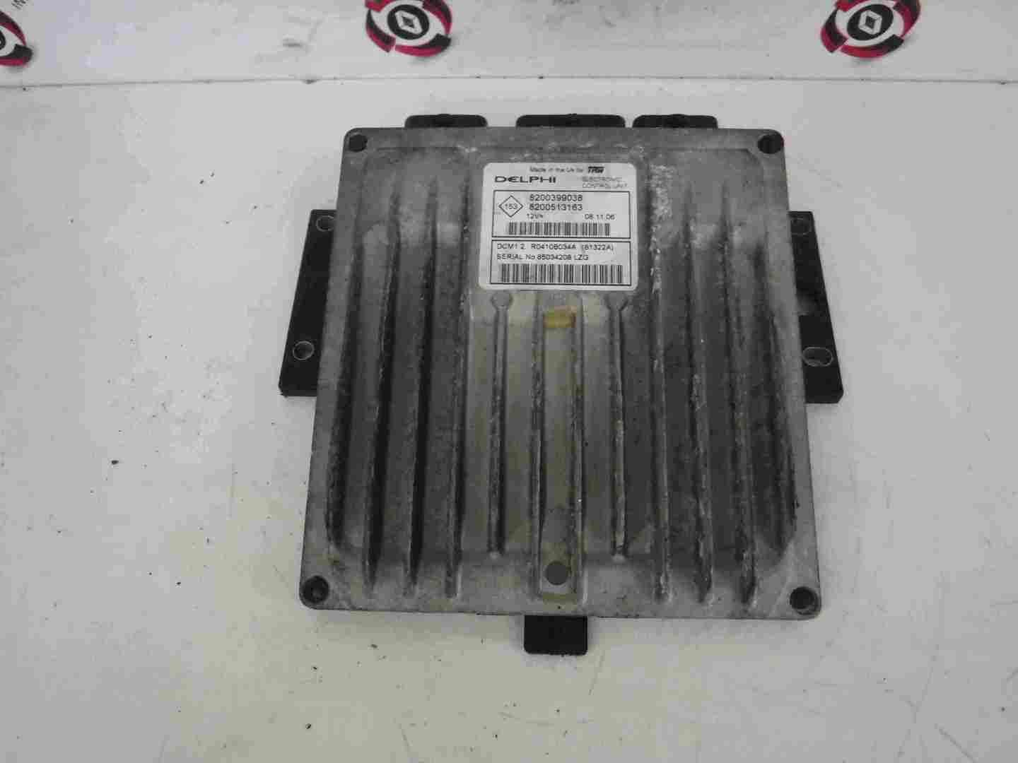 Renault Megane Clio Scenic 2003-2009 1.5 dCi Engine Control Unit ECU Computer