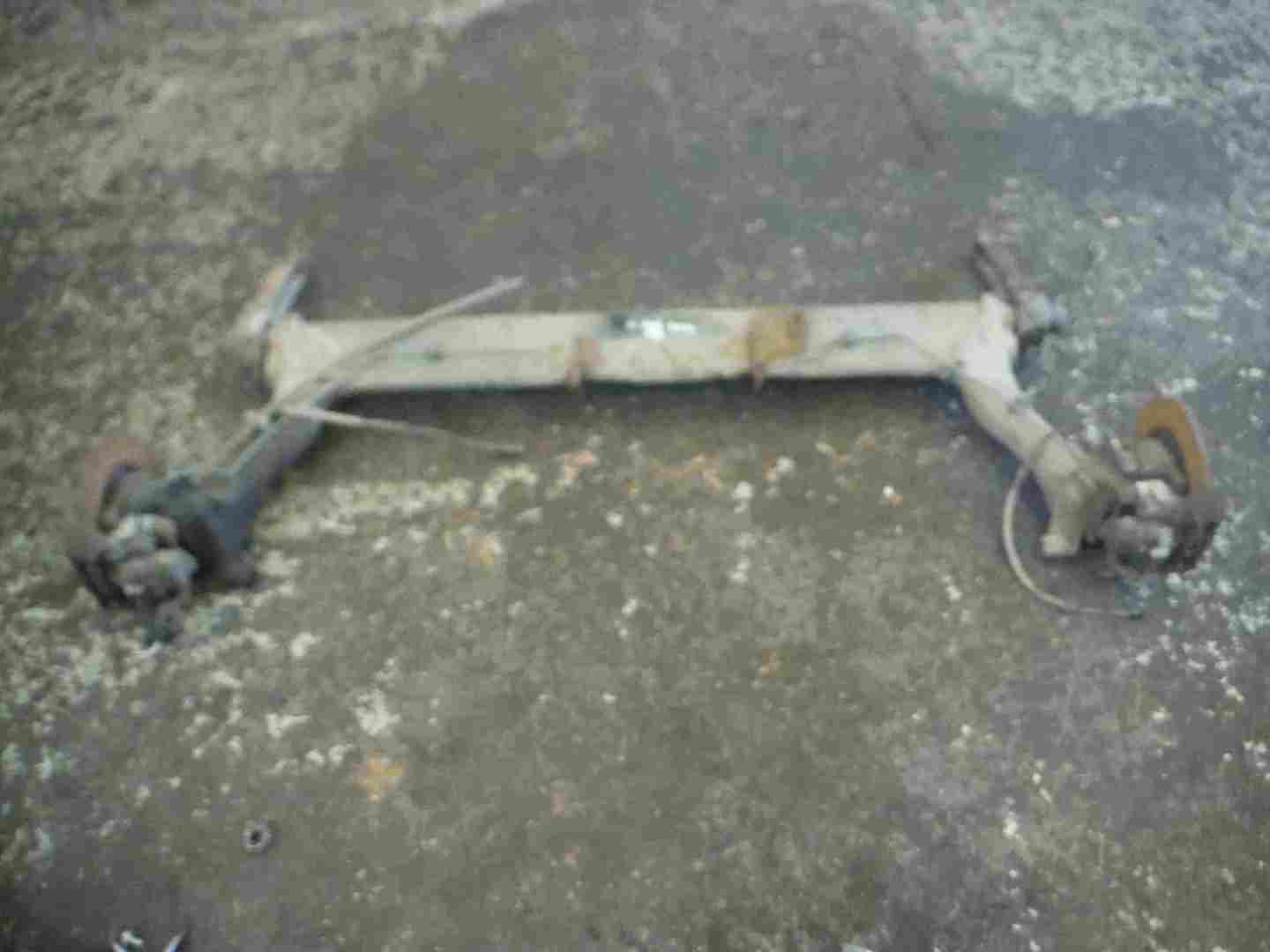 Renault Megane Convertible 1999-2002 Rear Axle Complete Subframe