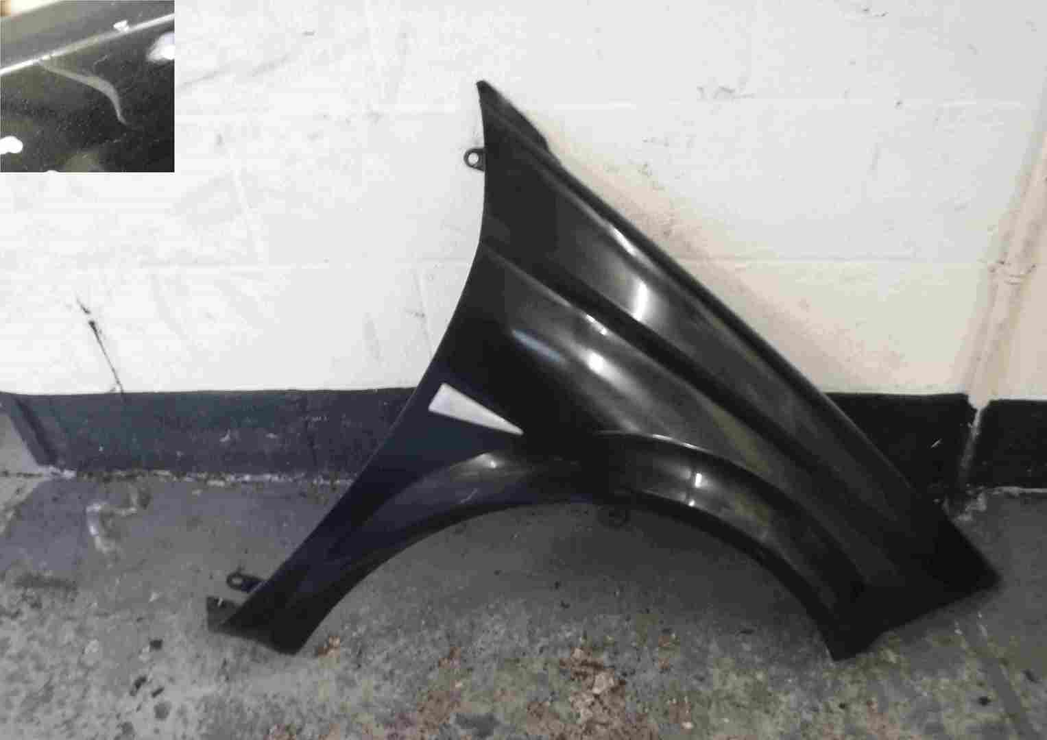 Renault Megane Convertible 2002-2006 Drivers OS Wing Black 676