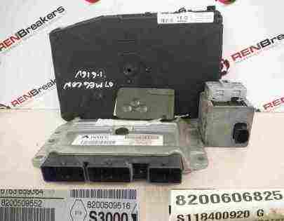 Renault Megane Convertible 2002-2008 1.6 16v ECU SET UCH Immobiliser   Key Card
