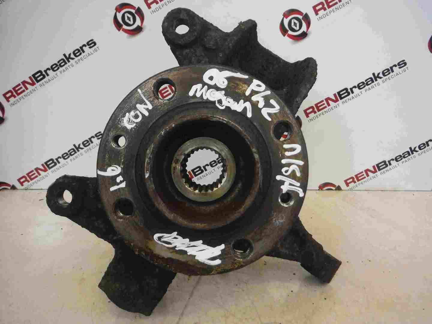 Renault Megane Convertible 2002-2008 1.6 16v Passenger NSF Front Wheel Hub + ABS