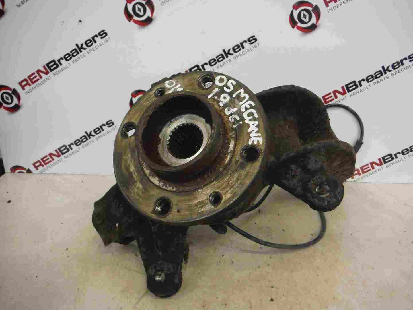 Renault Megane 2006-2008 1.9 dCi Drivers OSF Front Wheel Hub + ABS Sensor