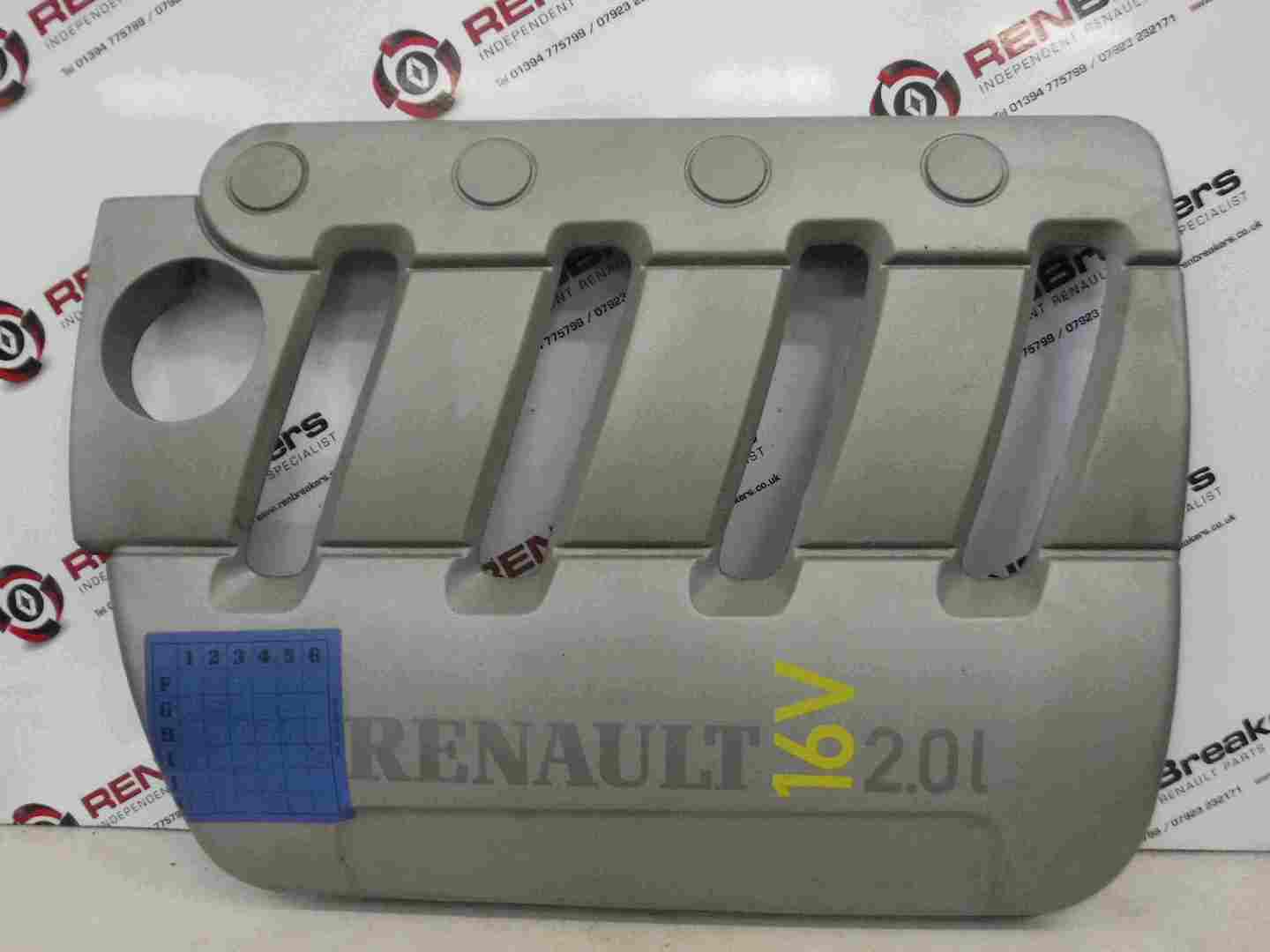 Renault Megane Convertible 2002-2008 2.0 16v Engine Cover Plastic