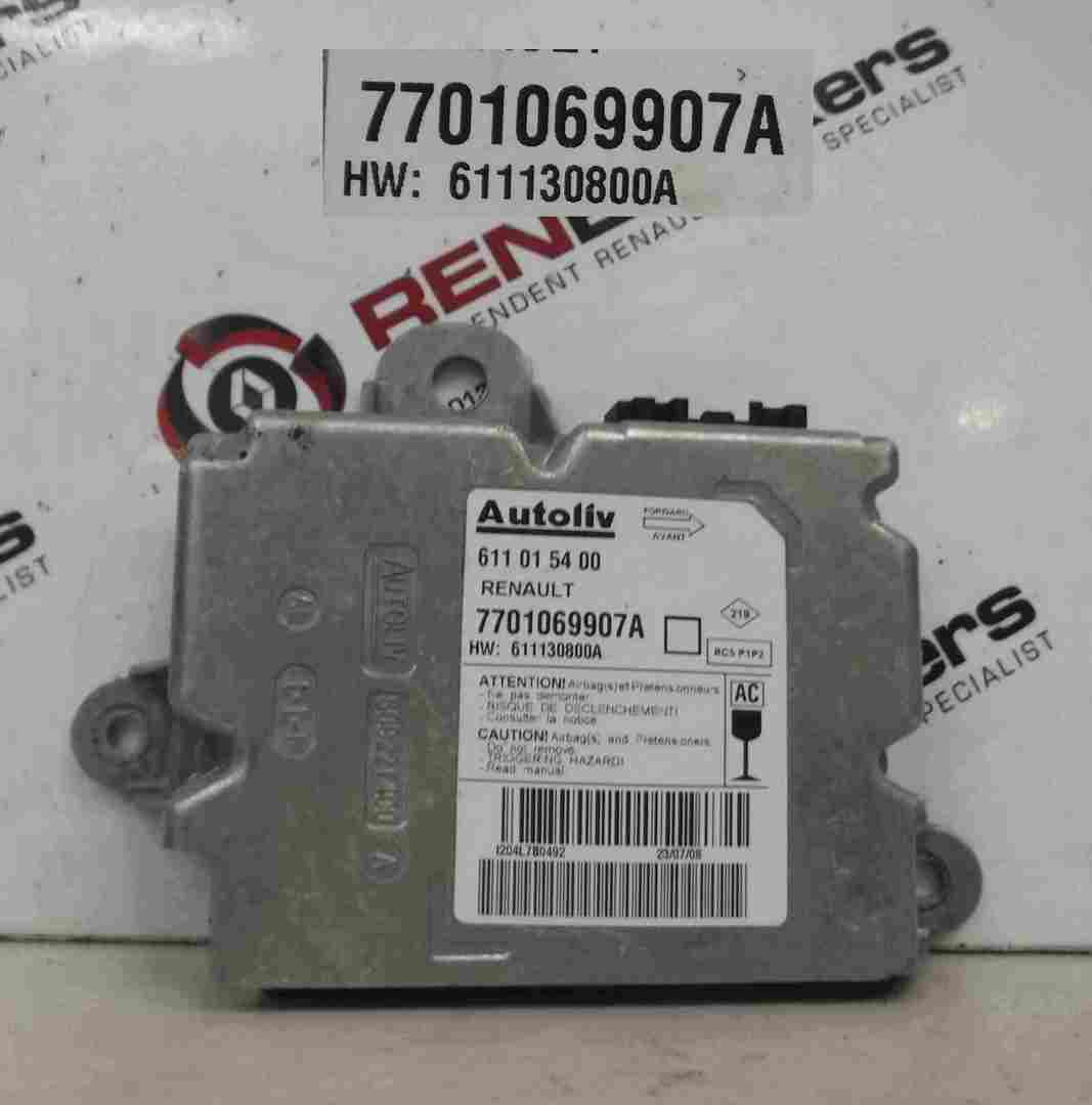 Renault Megane Convertible 2002-2008 Airbag ECU Module Computer