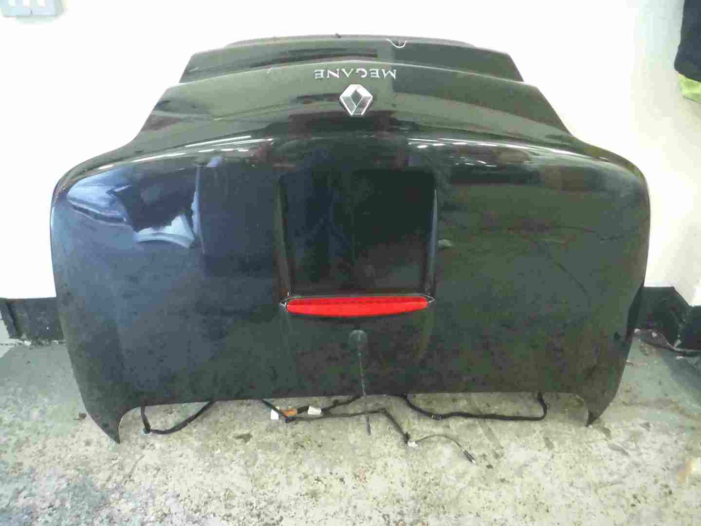 Renault Megane Convertible 2002-2008 Boot Tailgate Roof Hood Cover Black 676