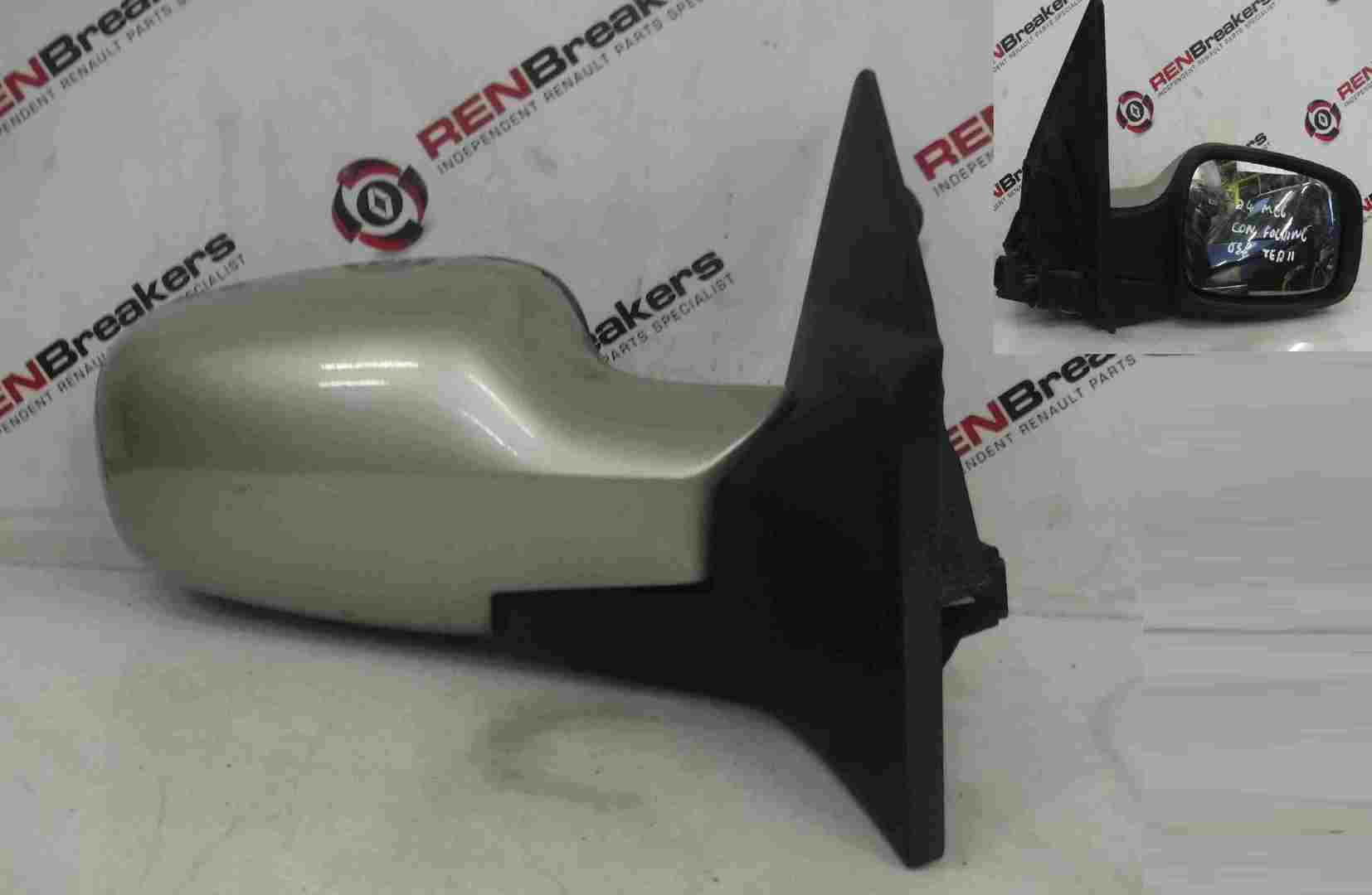 Renault Megane Convertible 2002-2008 Drivers OS Wing Mirror Gold Beige TED11