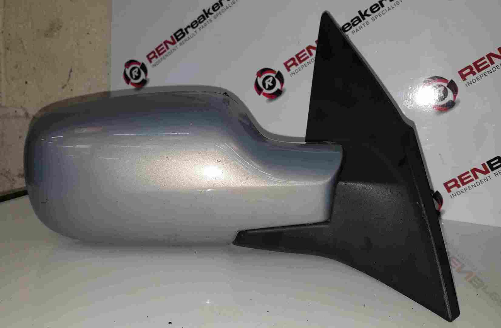 Renault Megane Convertible 2002-2008 Drivers OS Wing Mirror Silver TEA19