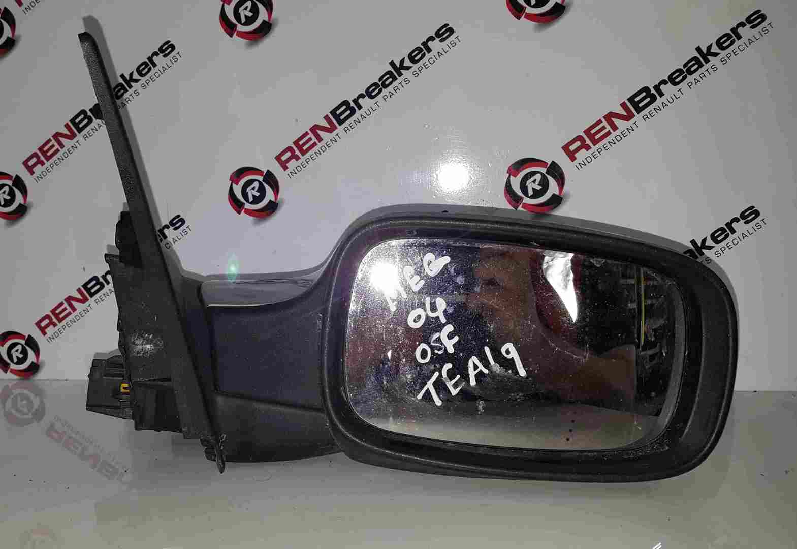Thumb 4 Renault Megane Convertible 2002-2008 Drivers OS Wing Mirror Silver TEA19