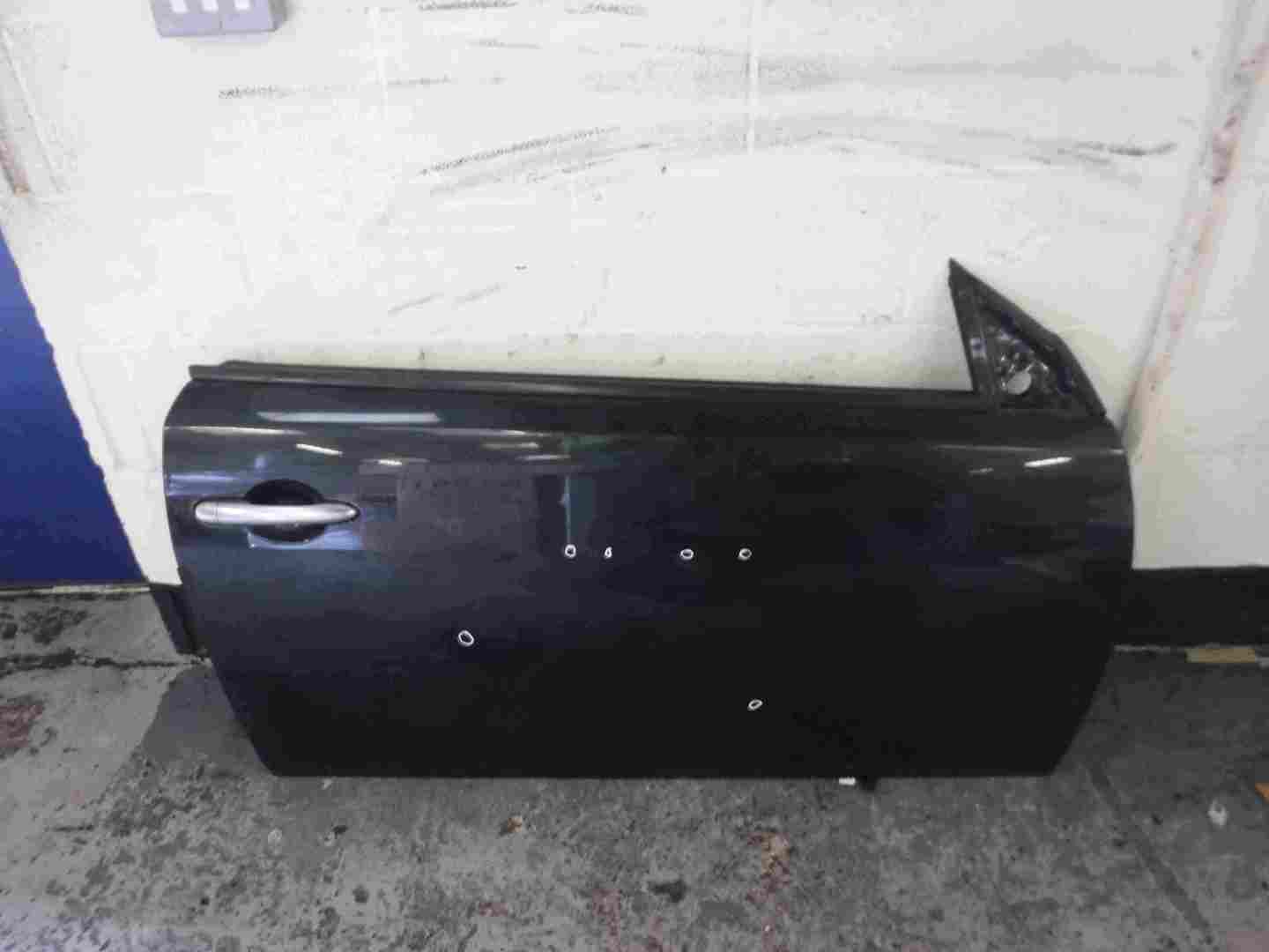 Renault Megane Convertible 2002-2008 Drivers OSF Front Door Black 676
