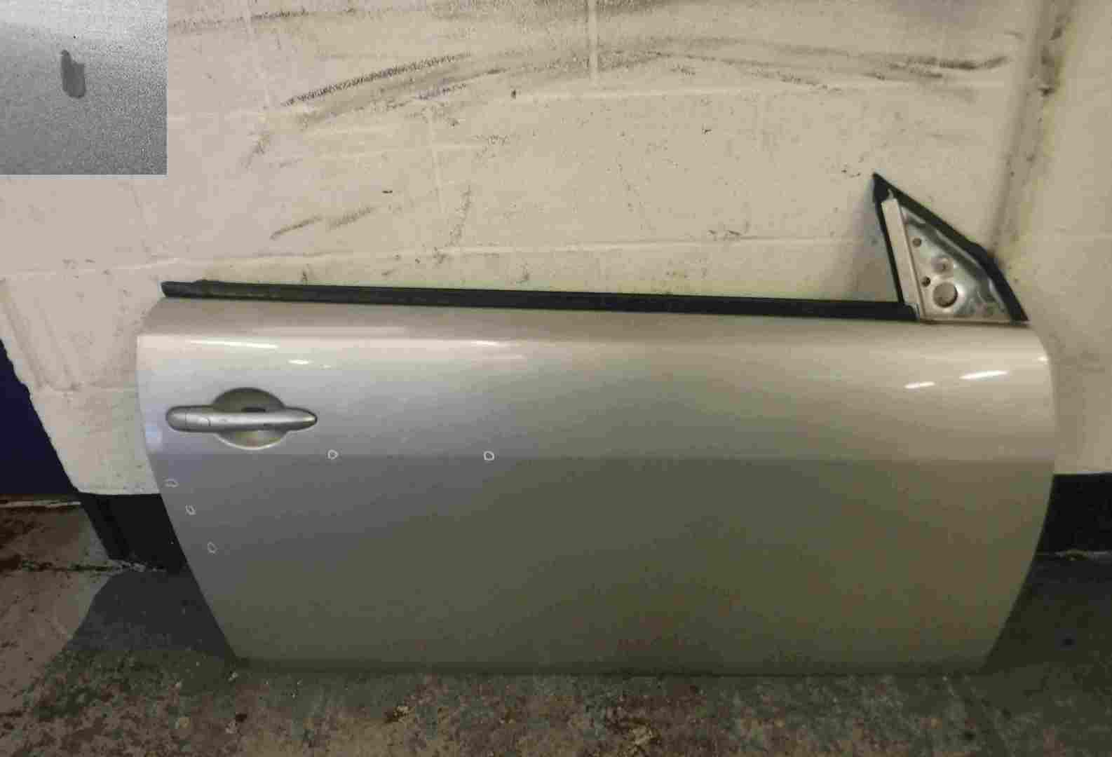 Renault Megane Convertible 2002-2008 Drivers OSF Front Door Silver Gold TED11