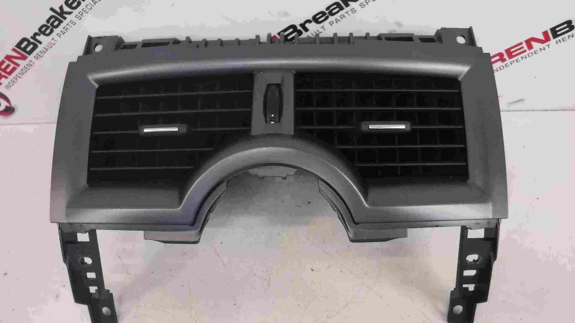 Renault Megane Convertible 2002-2008 Heater Vent Blower Duct Surround Dark Silv