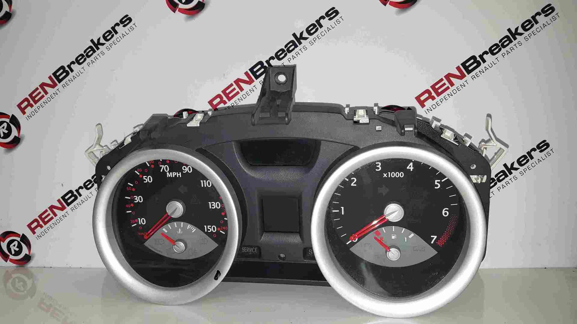Renault Megane Convertible 2002-2008 Instrument Panel Dials Clocks 131K
