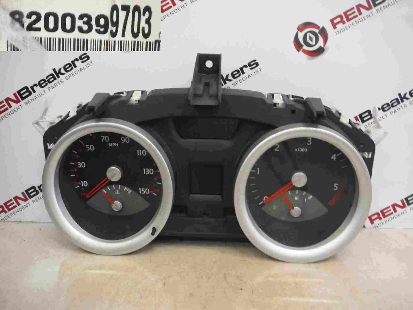 Renault Megane Convertible 2002-2008 Instrument Panel Dials Clocks Gauges 121k