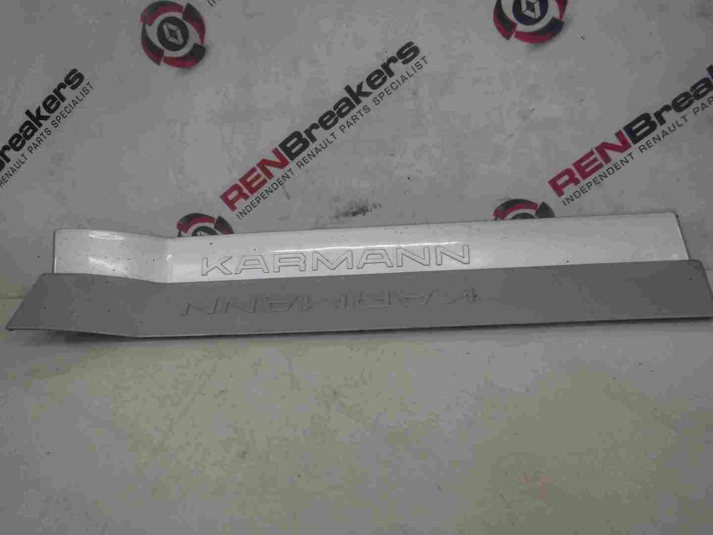 Renault Megane Convertible 2002-2008 Karmann Door Sill Silver TED69