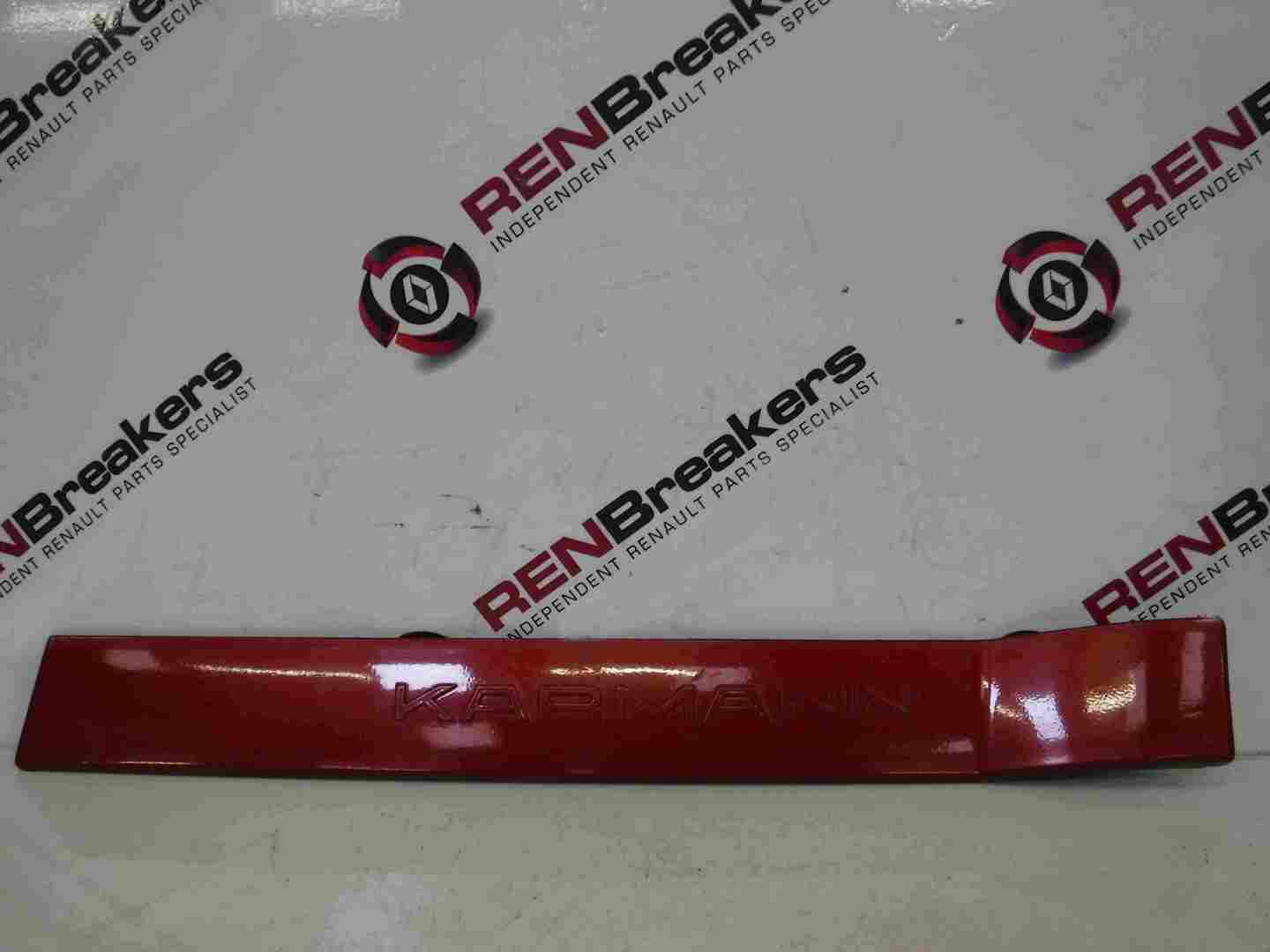 Renault Megane Convertible 2002-2008 Karmann Passengers NSR Rear Trim Red TEB76