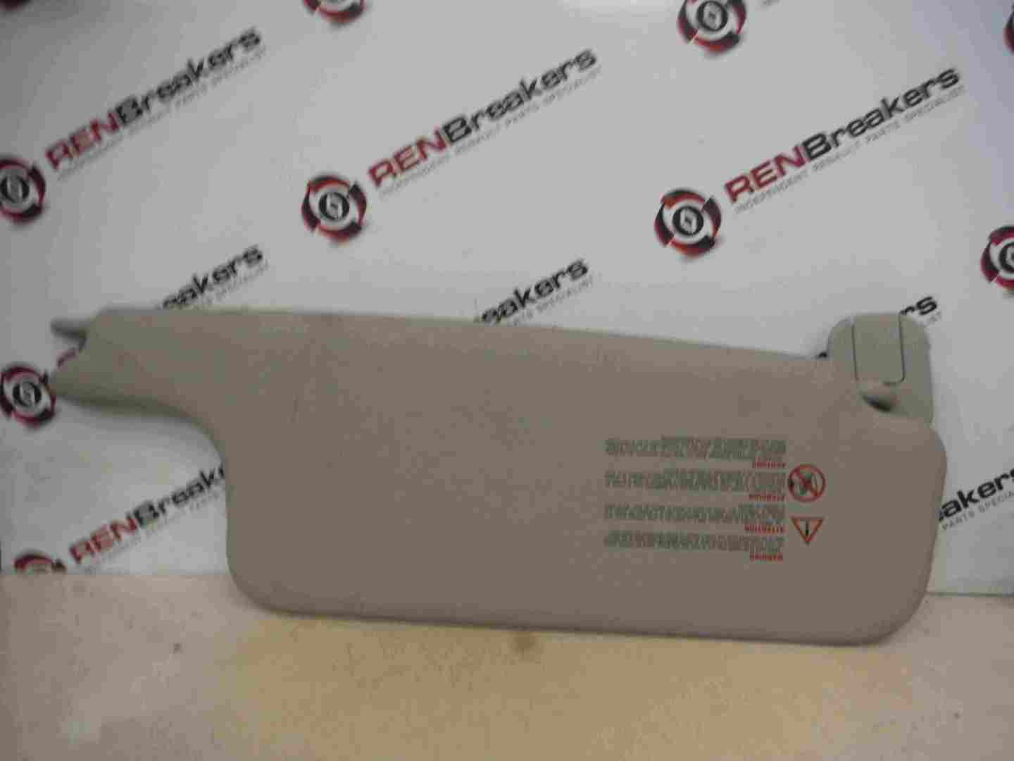 Renault Megane Convertible 2002-2008 Passenger NS Sunvisor Sun Shade