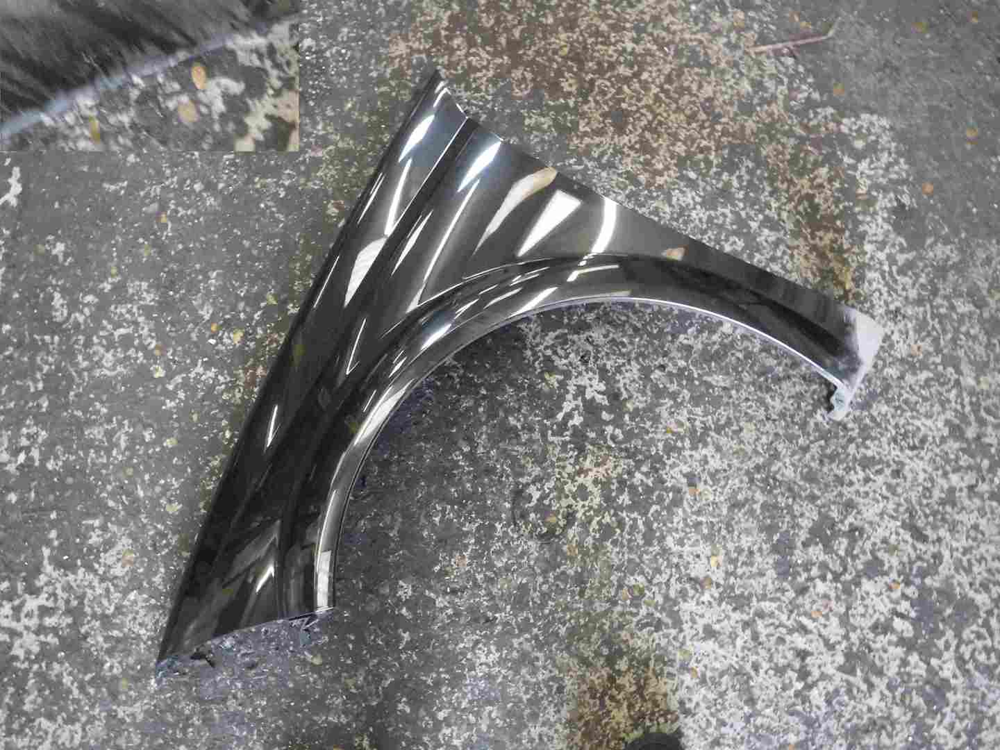 Renault Megane Convertible 2002-2008 Passenger NS Wing Black 676
